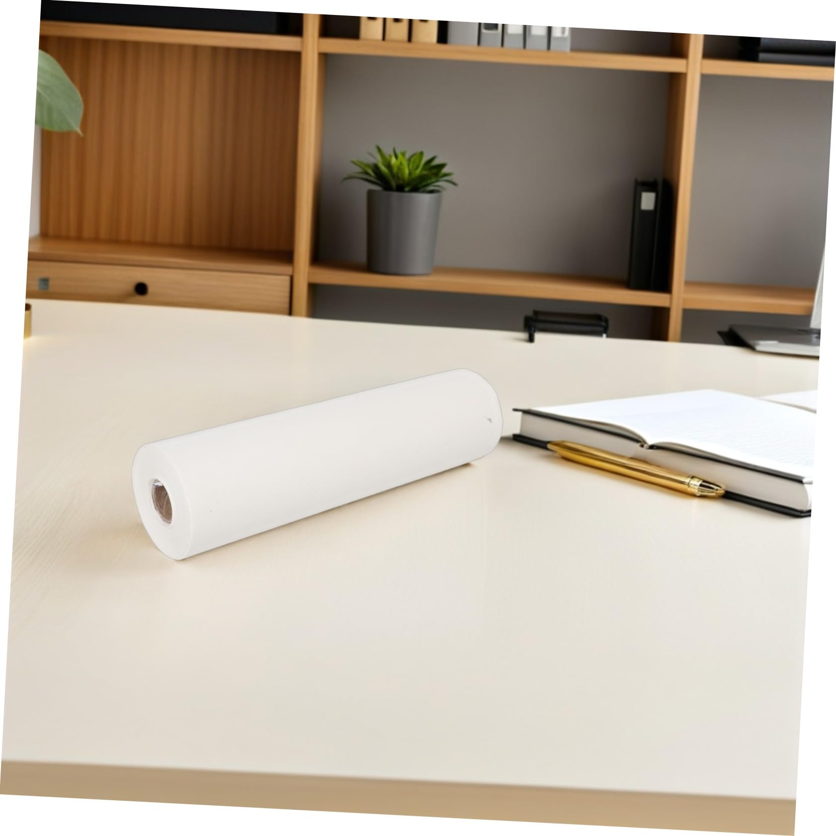 VILLCASE Rollo De Papel De Caligrafía China y Papel De Arroz Para Caligrafía 35 Cm Grueso Semicrudo Para Artistas Profesionales Pintores y Calígrafos Uso Artístico Tradicional