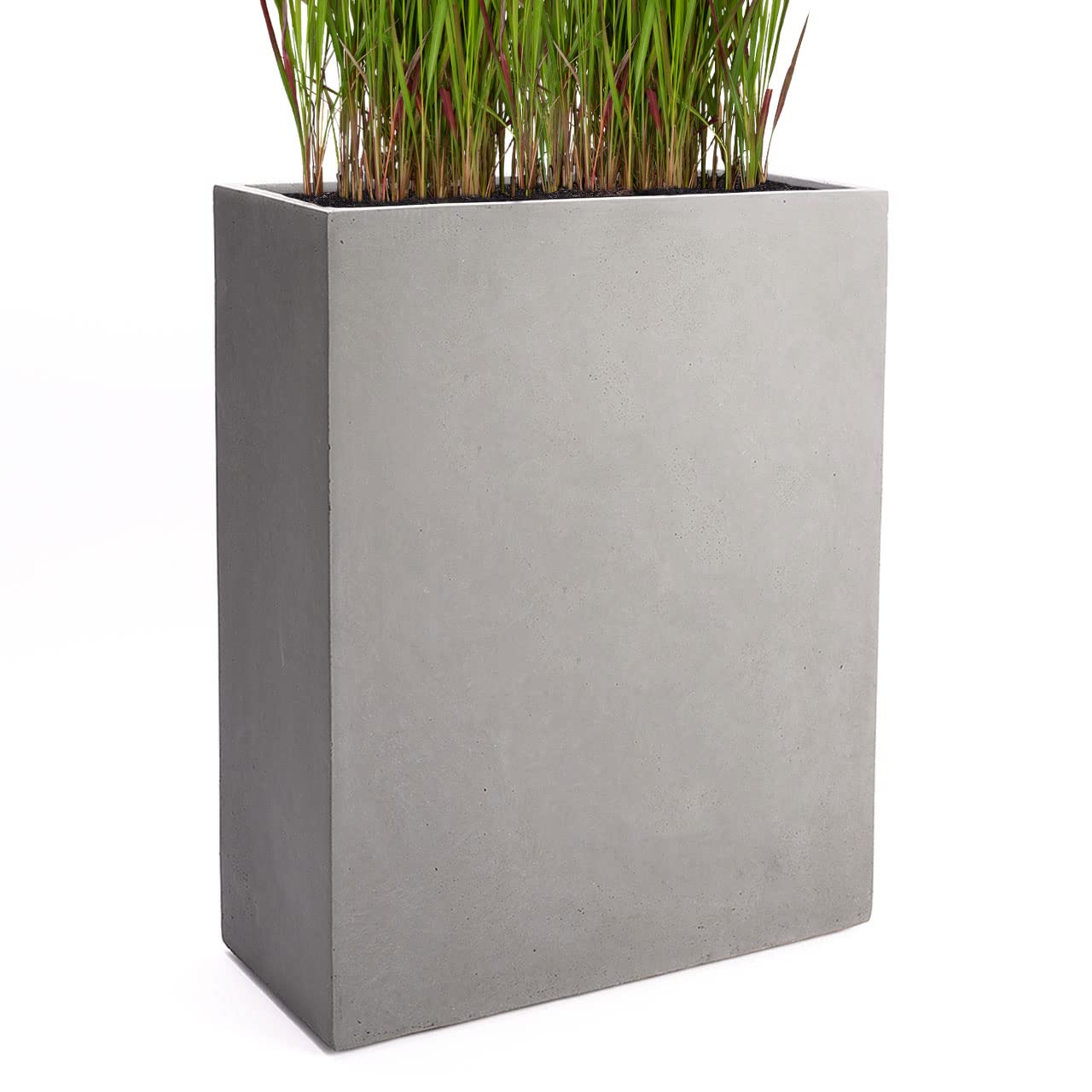 Pflanzwerk® Maceta Gris 72x60x25cm *Resistente a Las heladas* *Protección UV* *Calidad Europeo*