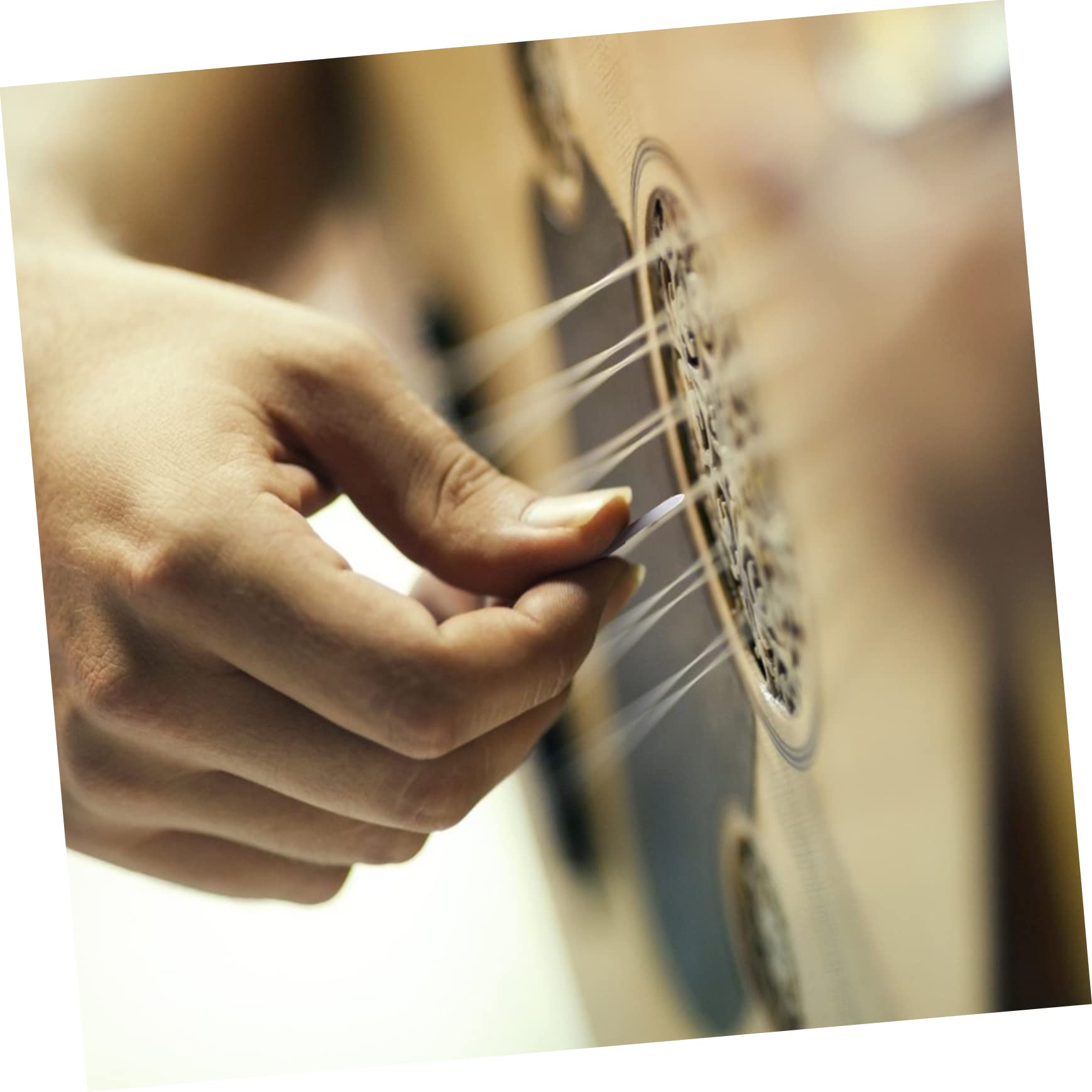Toyvian 24pezzi Plettri Nylon Antiscivolo Per Liuqin Leggeri Durevoli e Facili Da Usare Accessori Per Chitarra Per Principianti