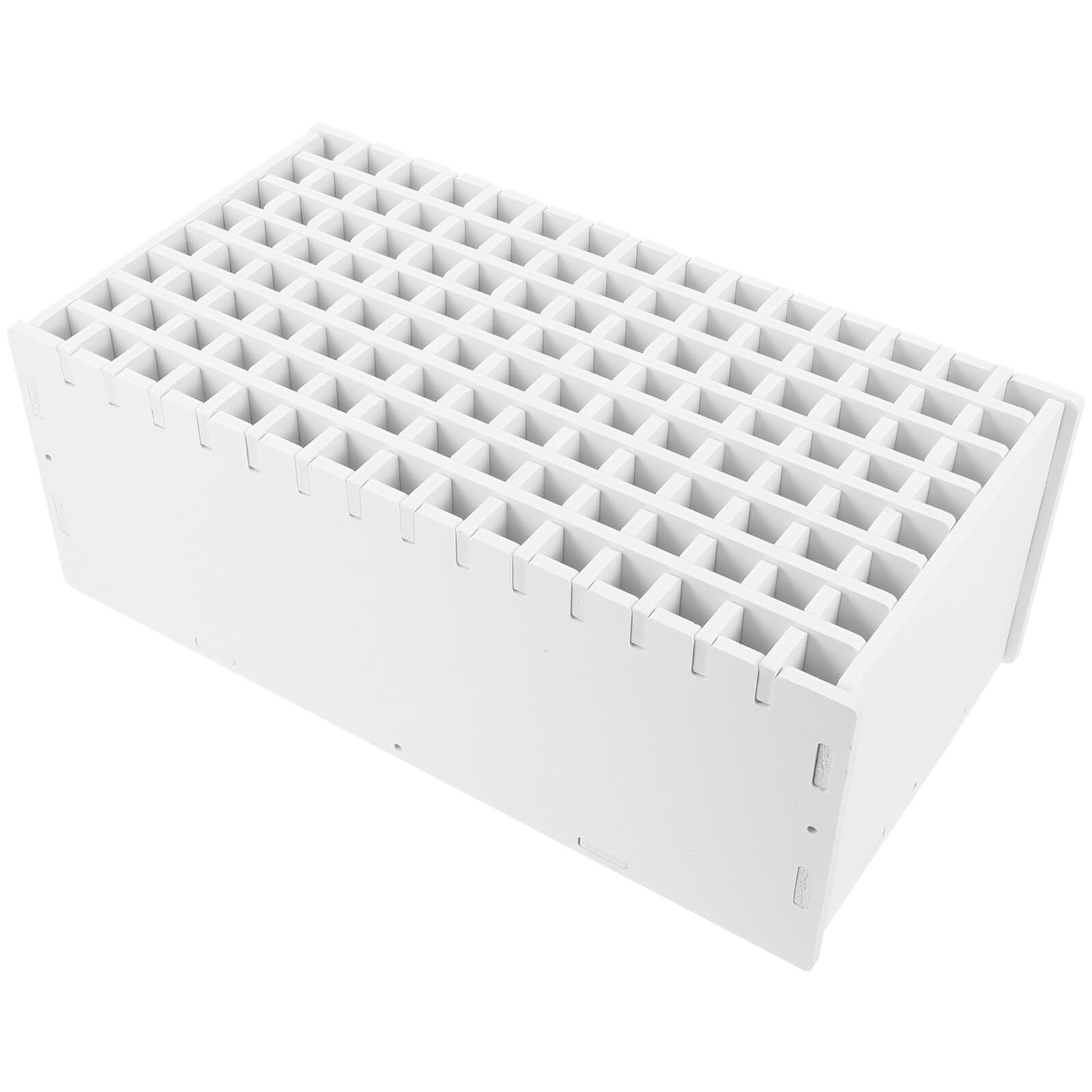 Healeved Organizer da Scrivania in Legno 120 Scomparti Portaoggetti per Penne Portapenne Multifunzione Stabile per Casa Ufficio e Scuola