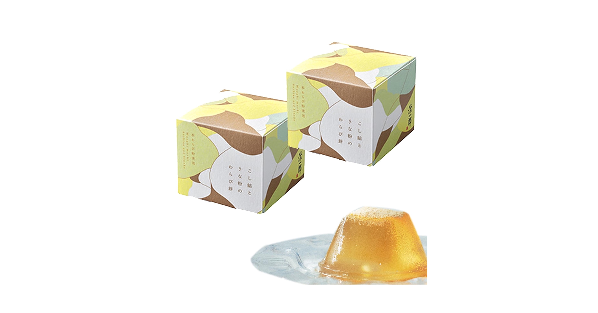 Amazon.co.jp: 治一郎 わらび餅 2個セット 夏季限定 手提げ袋付