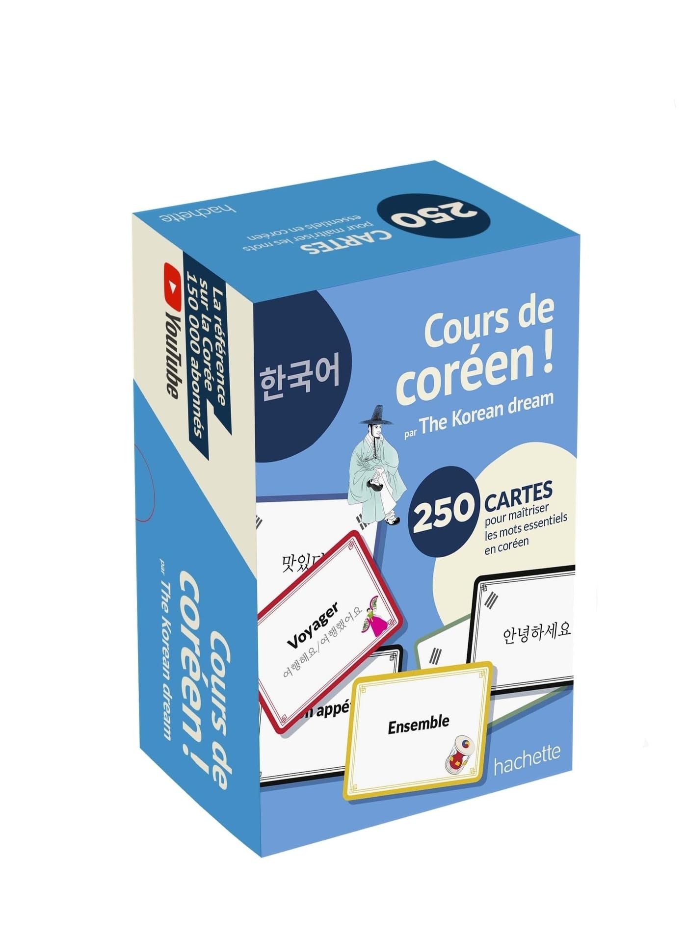 Cours de coréen ! La boîte Hangeul: 250 cartes pour maîtriser les mots essentiels en coréen