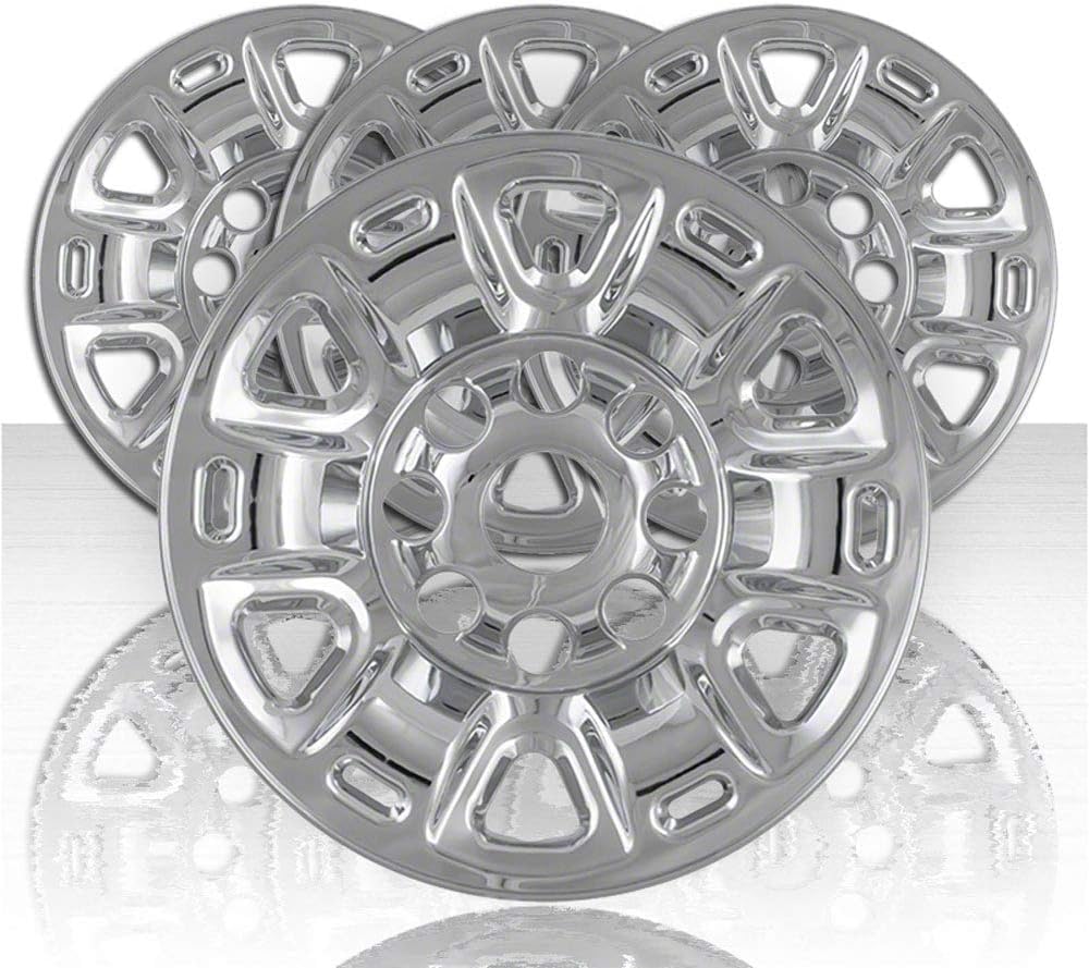 Upgrade Your Auto Set of Four 17' Chrome Wheel Skin Covers for Nissan NV 1500/2500/3500 2012-2019