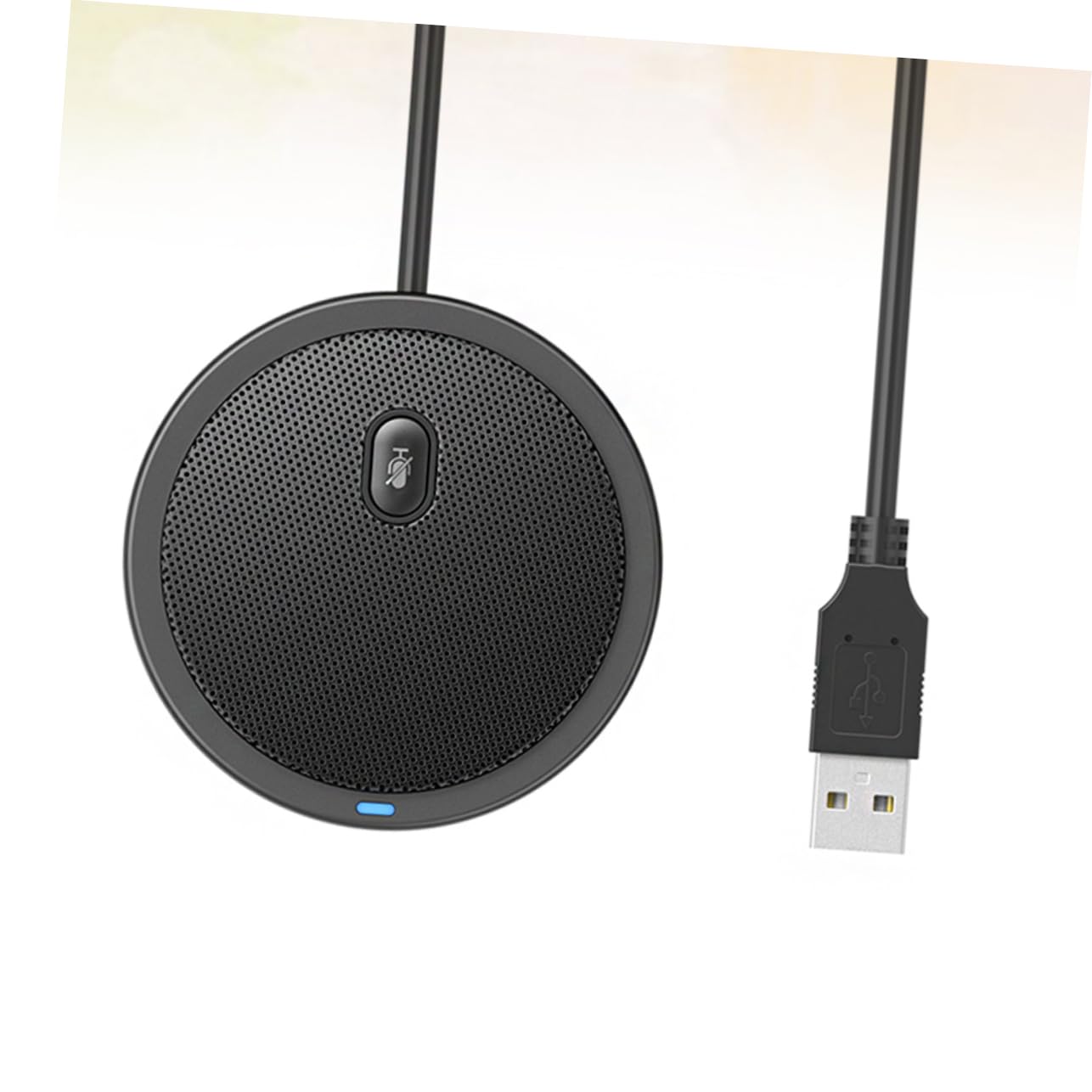 Toyvian USB Kondensatormikrofon mit Ständer, Schwarz, 1 Stück