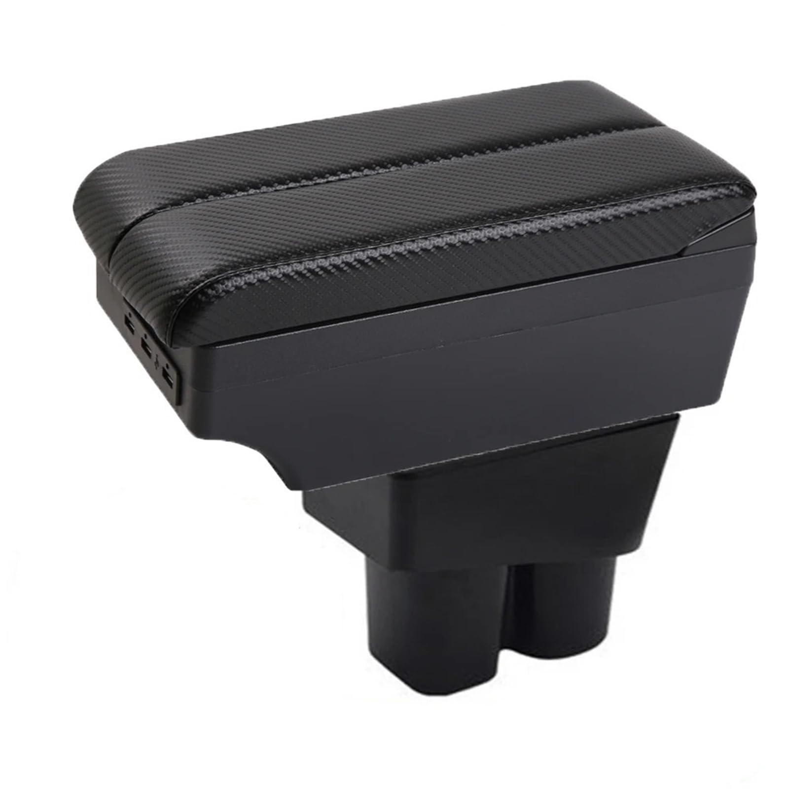 BYHGFDEA Armrest Storage Box For City Car Armrest Auto Storage Box Bracing Heighten Interior Details Retrofit Part
