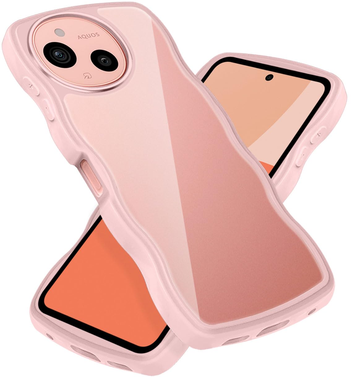 Amazon.co.jp: AQUOS sense9 / AQUOS sense10 ケース クリア かわいい