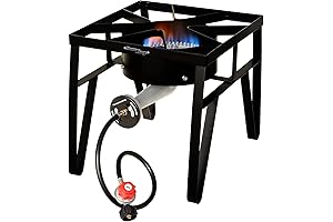 Flame King Heavy Duty Outdoor Propane Gas Single Burner