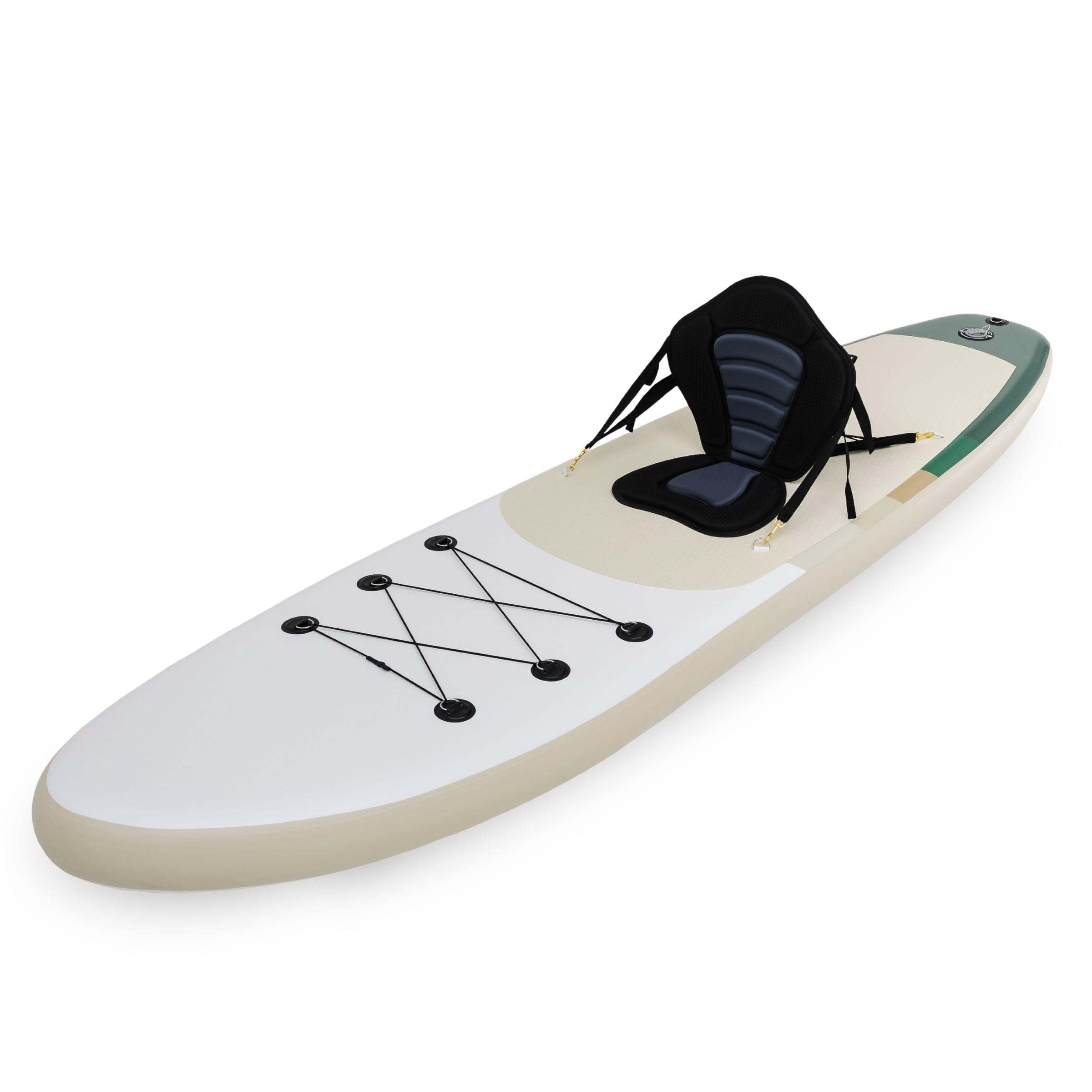 Planche SUP HyperMotion Wave Boost 320 – Gonflable 15 Cm, Charge 130 Kg, Pagaie Réglable, Siège Kayak, Pompe, Sac, Kit Réparation