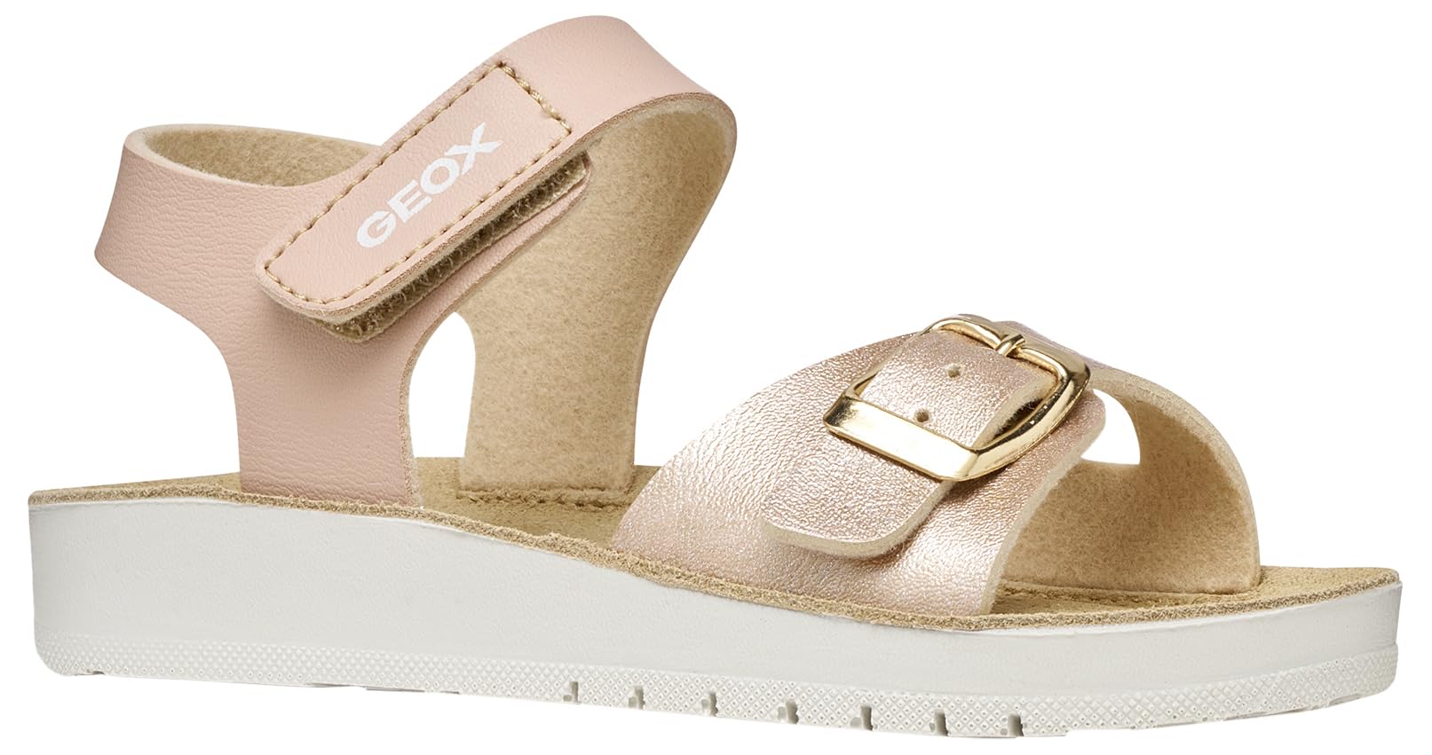 Geox Girl's J Sandal Costarei Gi, Lt Rose, 12.5 UK