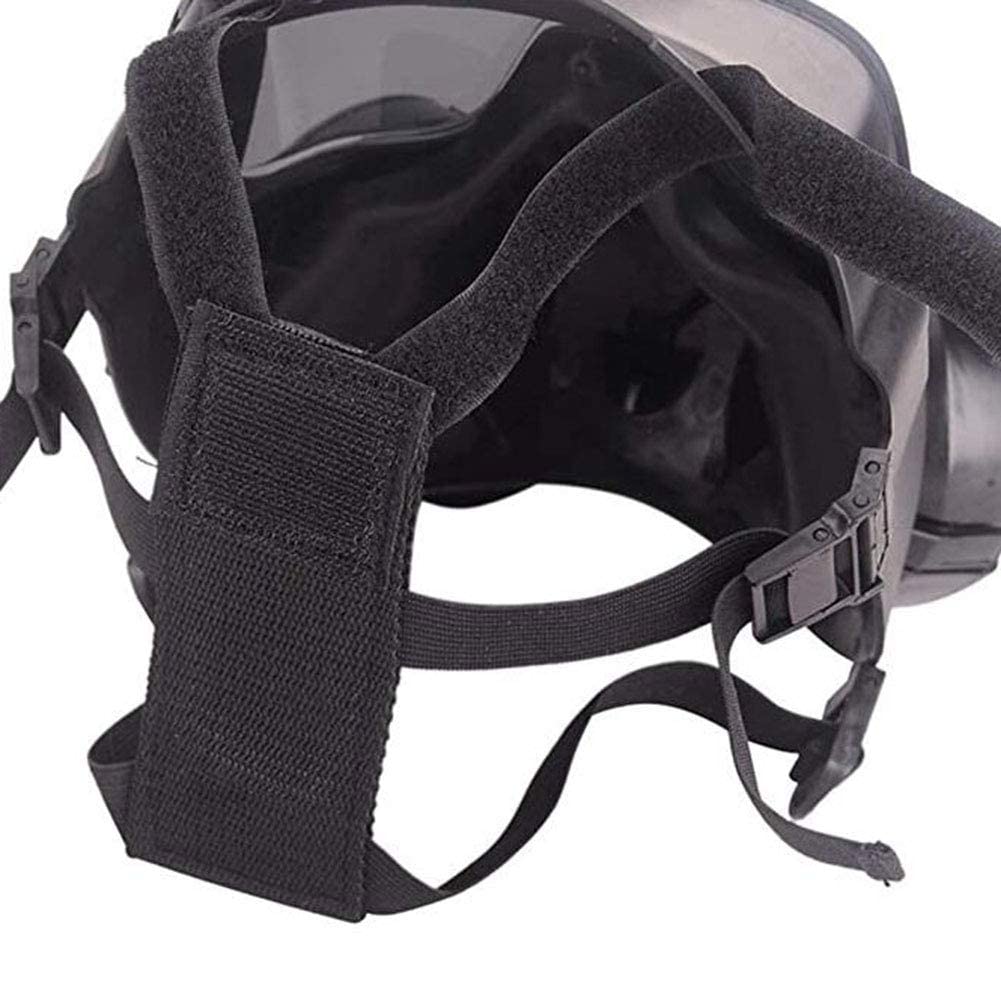 Respiratore integrale M50 Maschera per la testa integrale ventilativa, dedicata alla protezione della sicurezza pubblica, protezione con scatola filtro di sicurezza riutilizzabile per gli appassionati