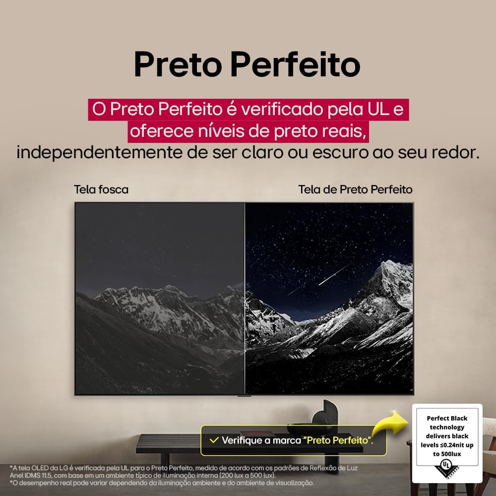 Review da Smart TV 4K 65" LG OLED evo: Surpreenda-se com a qualidade de imagem! 14 61zUjcGcMHL. AC SL1000