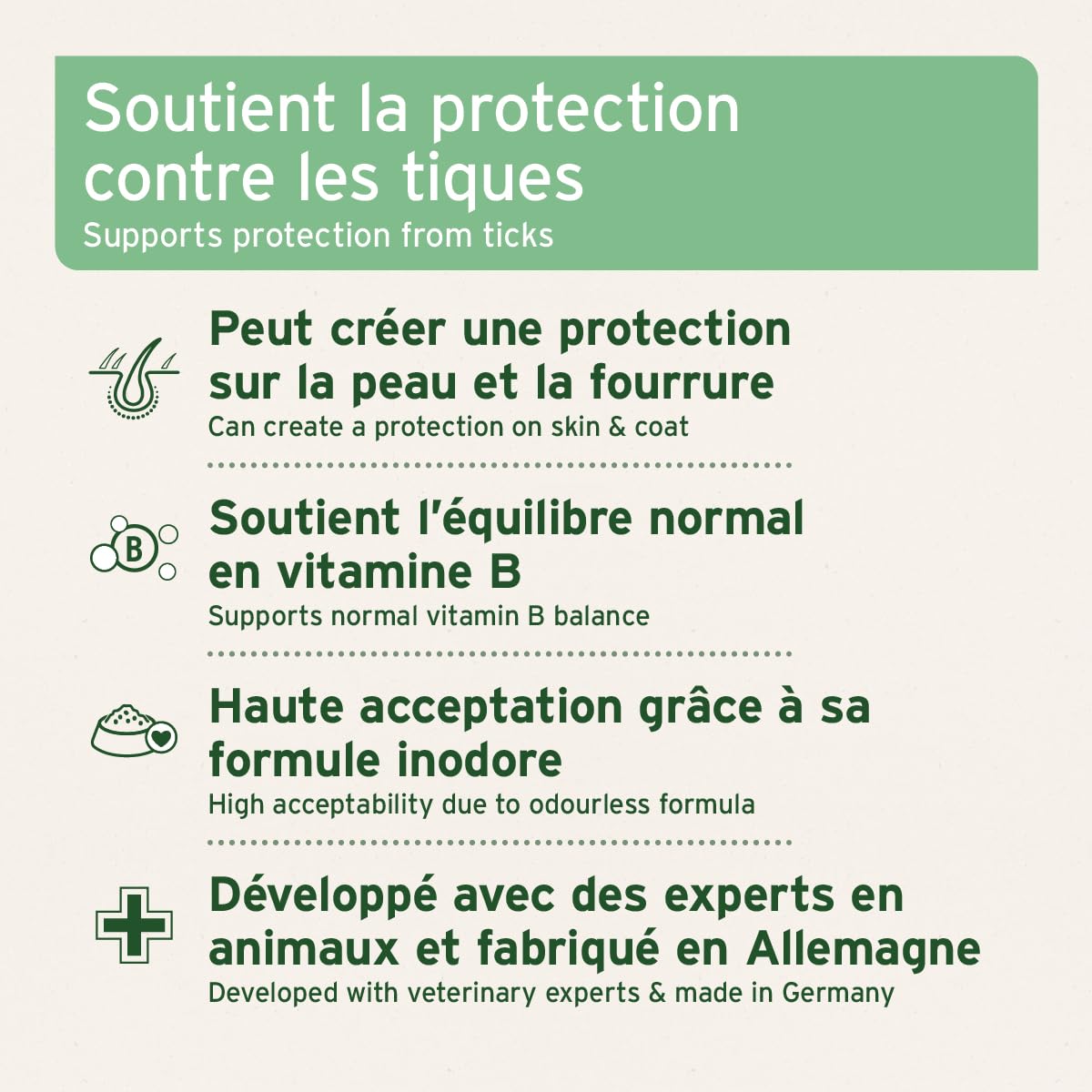 AniForte Bouclier Anti Tique pour Chiens (Poids 10-35 kg) 60 gélules - Protection Anti-tiques pour Chiens, Vraie Barrière Contre Les tiques, Naturel & Efficace