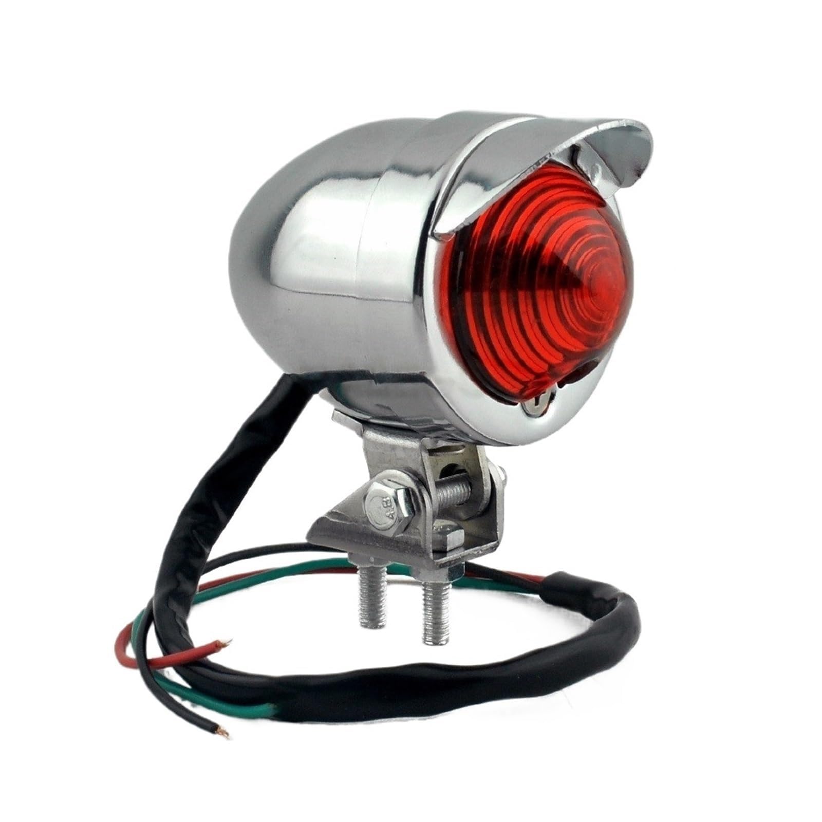 Fanale posteriore per moto Per Bobber Per Cafe Luce posteriore universale per moto Per Scooter Visiera Fanale posteriore Indicatore Luci da Per Corsa Fanale posteriore Luci