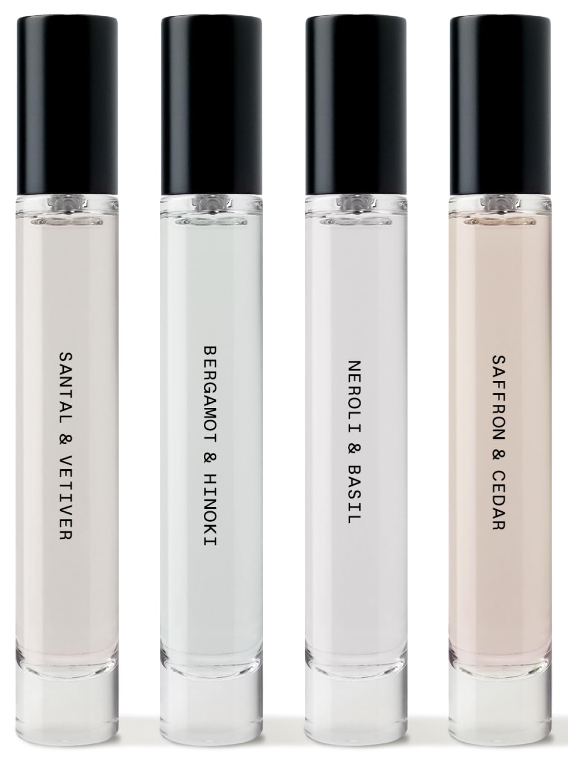 Salt & Stone Body Mist Discovery Set, 4 Mini Fragrance Sprays, 0.34 oz Each