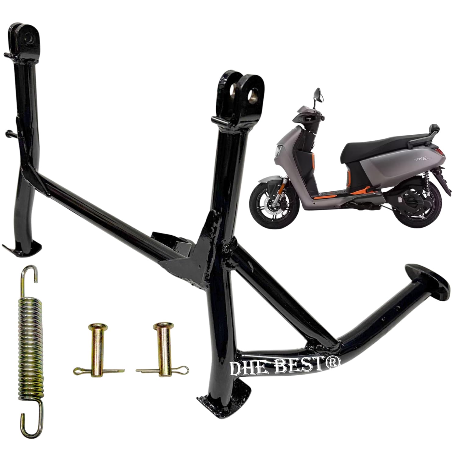 Dhe Best Reliable Centre Stand Main Stand Heavy Gauge Steel Daily Use for VIDA VX2-image-4