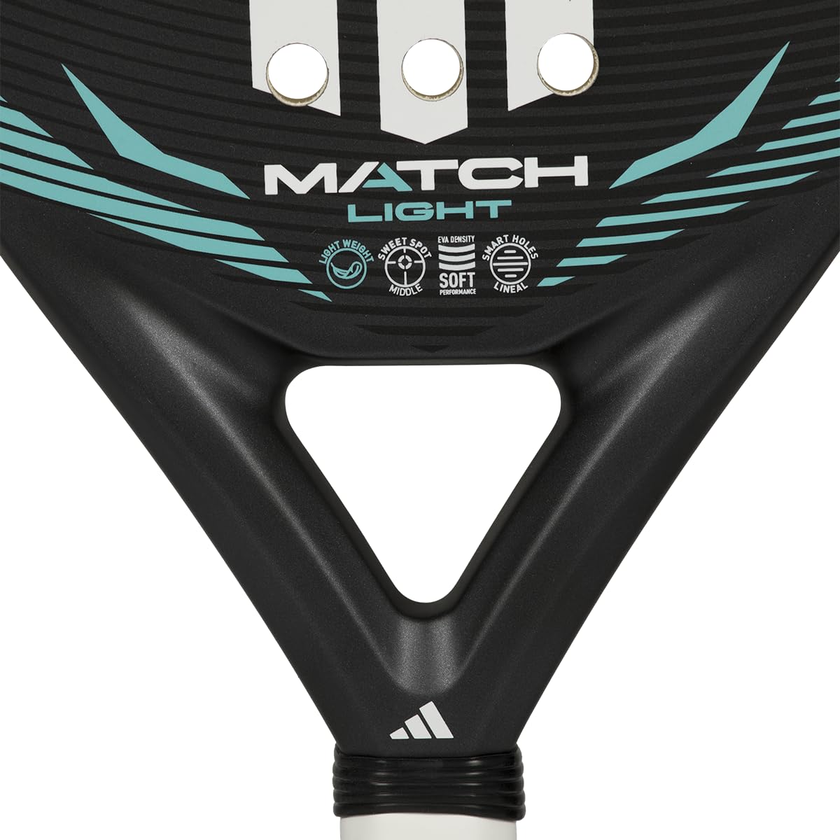 adidas Match Light 2026 Padelschläger 352g Unisex schwarz