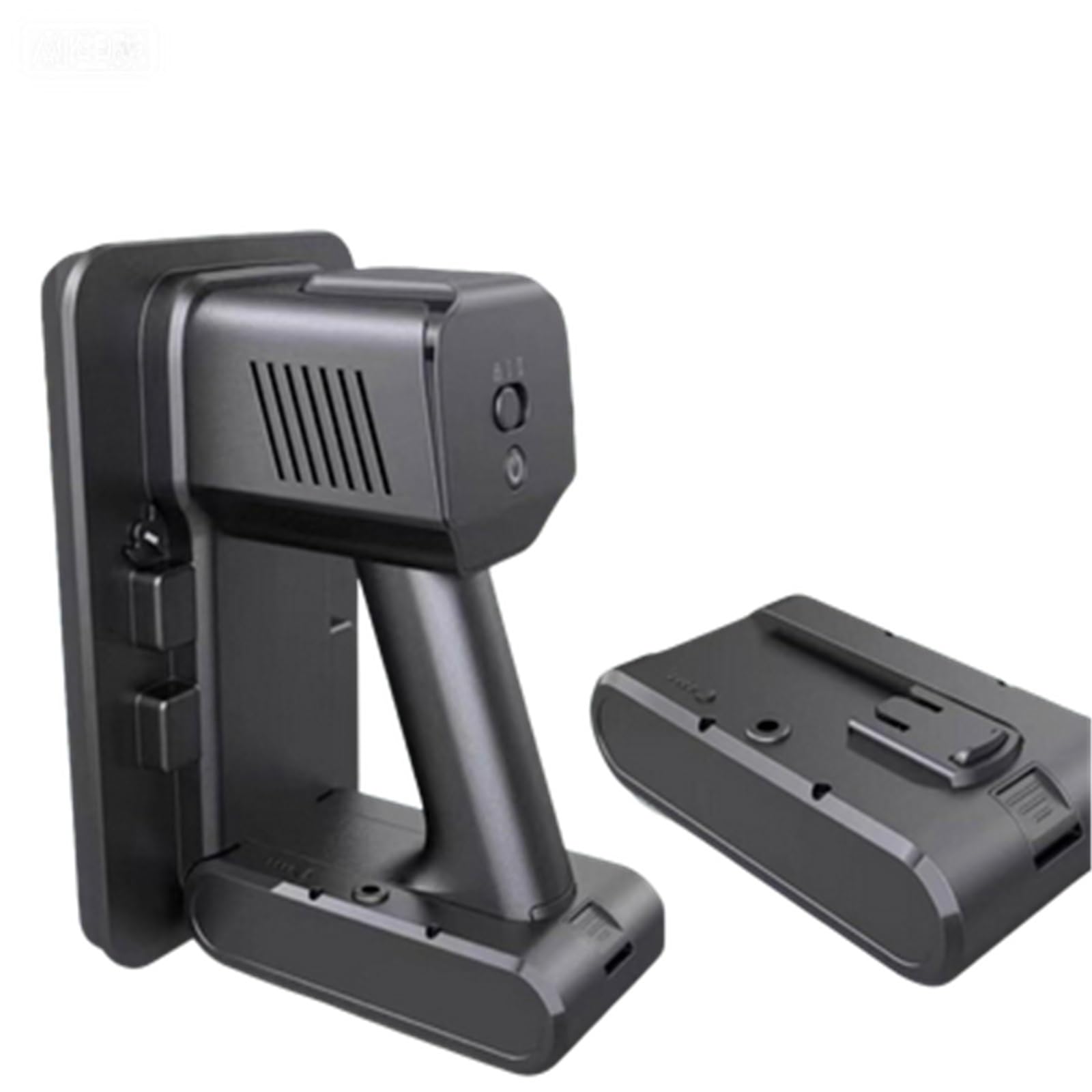 Herramienta de ventosa eléctrica con pantalla LED, ventosa de vacío de 66 libras para vidrio, pantallas curvas, azulejos de suelo, recargable, multifuncional