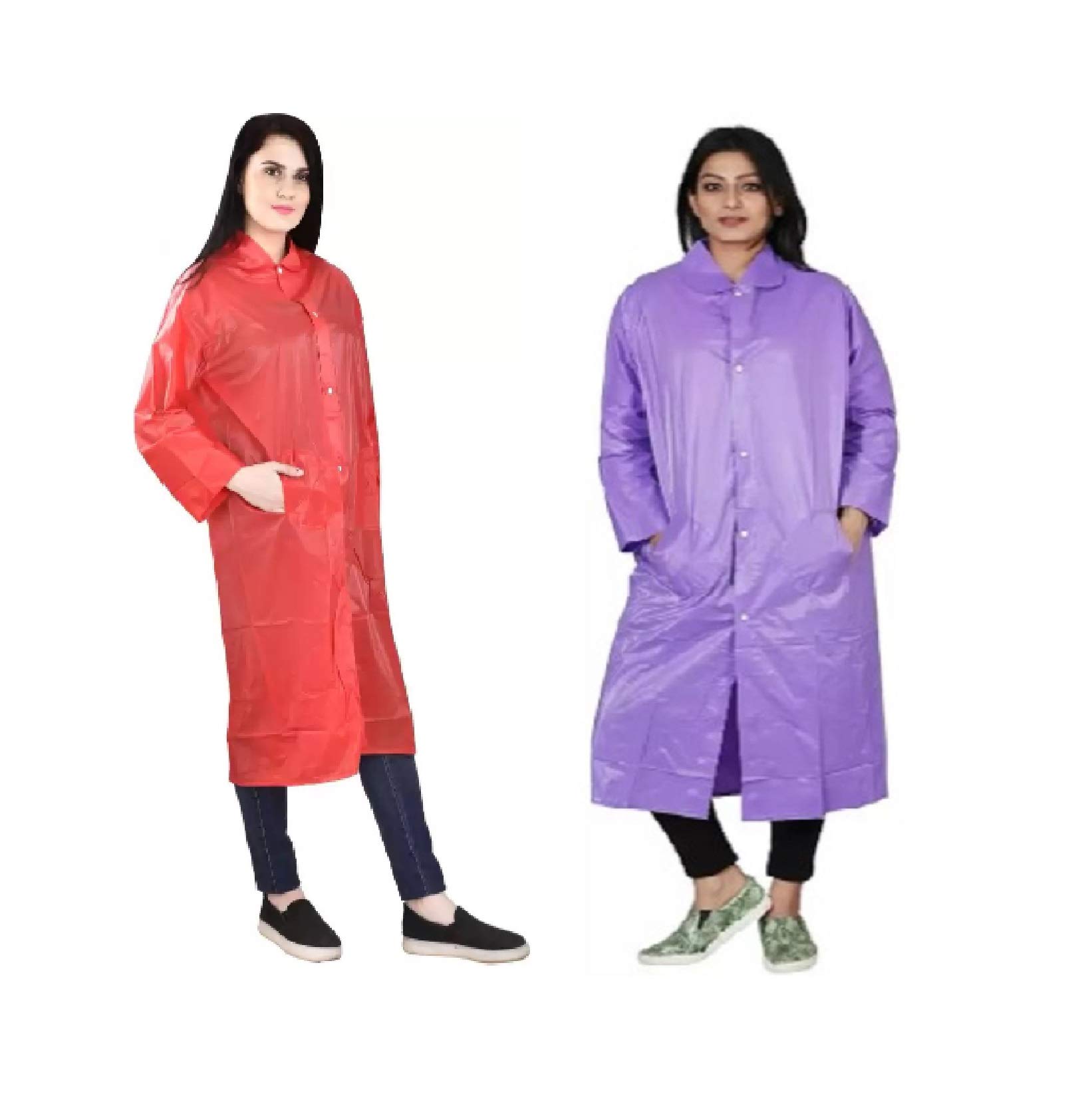tryo Red & Purple Raincoat(Free Size)-picture-7