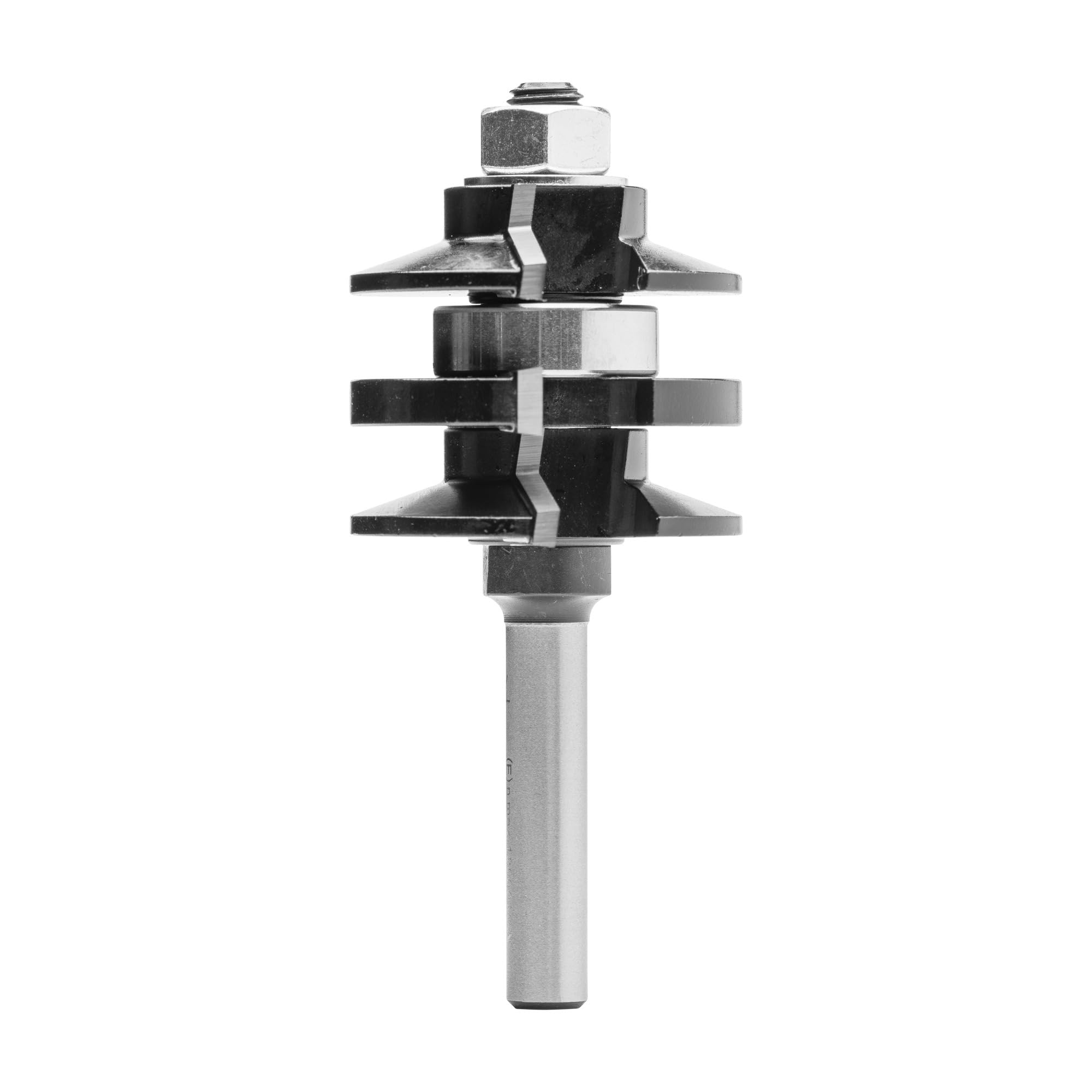 ENT 17590 Profil- und Konterprofilgarnitur Typ ''A'' HW, Schaft (S) 8 mm, Durchmesser (D) 41 mm, NL 23,8 mm, E 20 mm, T 9,5 mm, SL 38 mm, mit Kugellager