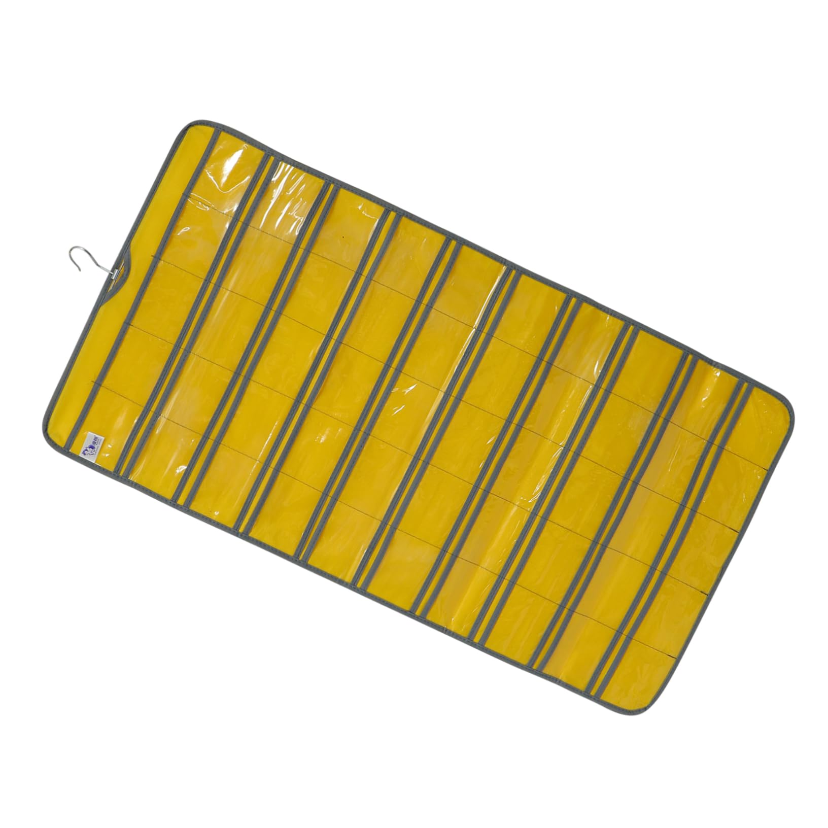 OFFSCH 1pc Transparent Wall Hanging Pocket Organizer Clear Pockets Over Door Storage for Classroom Jewelry Sundries and Items Versatile Oxford Design