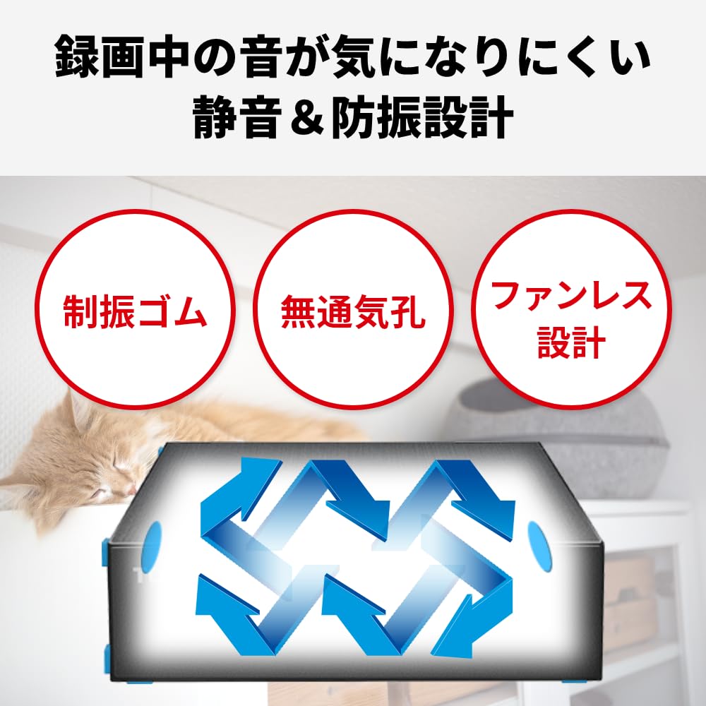 東芝 CANVIO DESKTOP HD-TDA4U3-B/NAサムネイル6