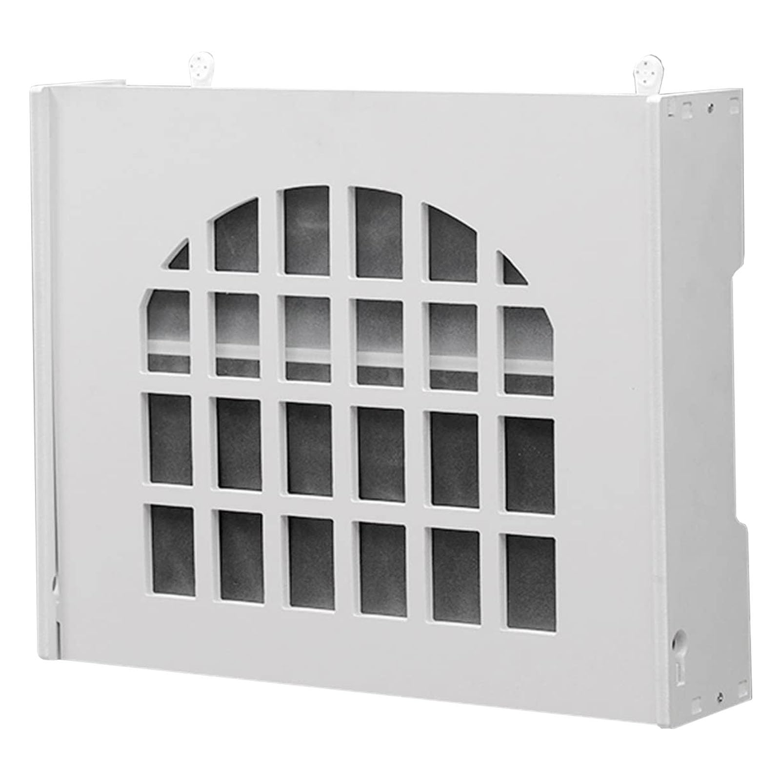 Meiiron WiFi Router Storage Box, Cable Router Storage Box Shelf Wall Hangings Bracket Cable Organizer for Storage of Wires, Routers, TV Set-Top, No Drill (Color : A)
