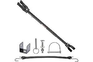 Extreme Max Universal Adjustable Shock Absorbing Steel Transom Saver