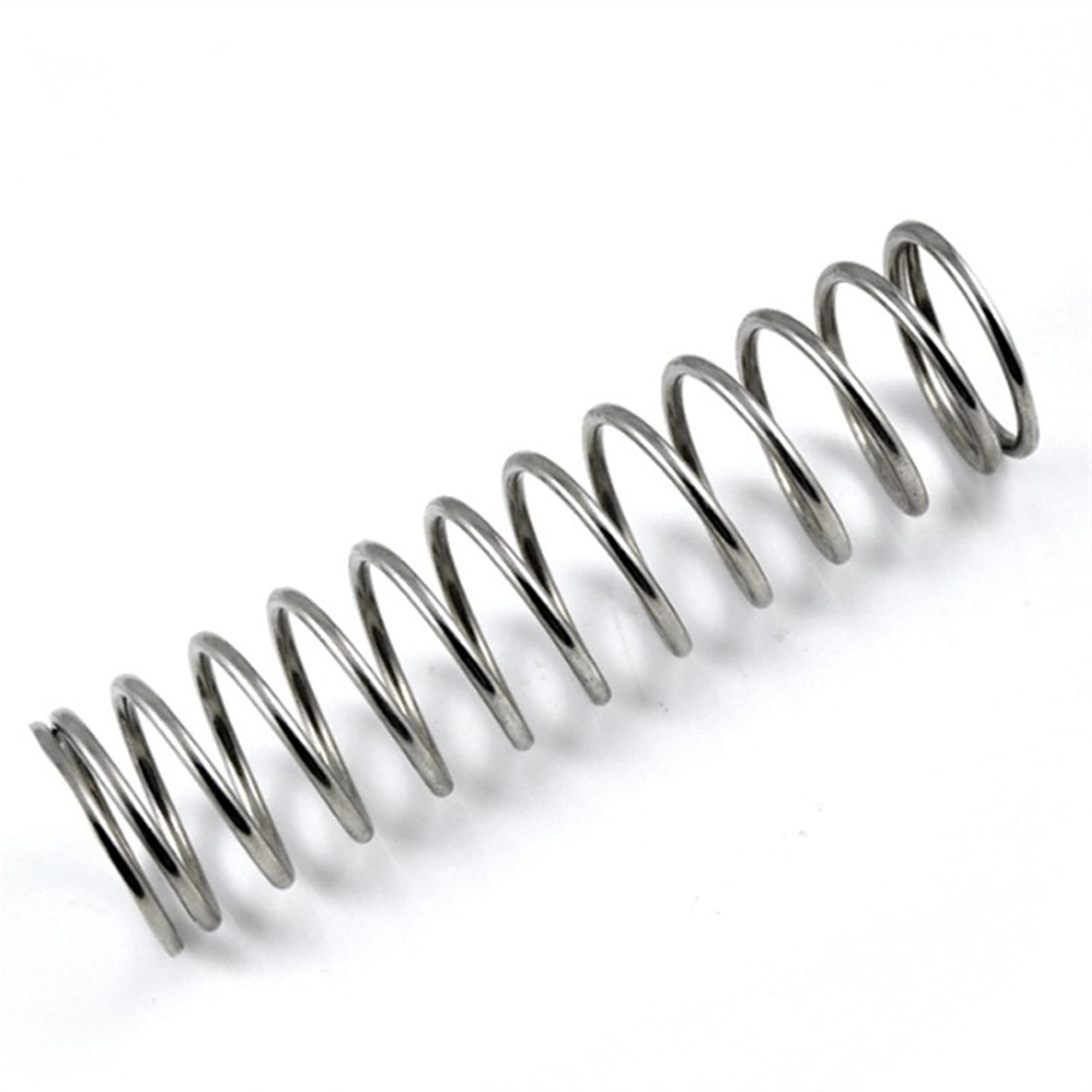 Bclla Zkenyao-Spring Spring Steel Small Compression Release Mechanical Return Pressure Spring OD 1.5mm Wire Dia 0.2mm Length 5-50mm, 20PCS, More Durable (Length : 5mm, Outer Diameter : 1.5mm)