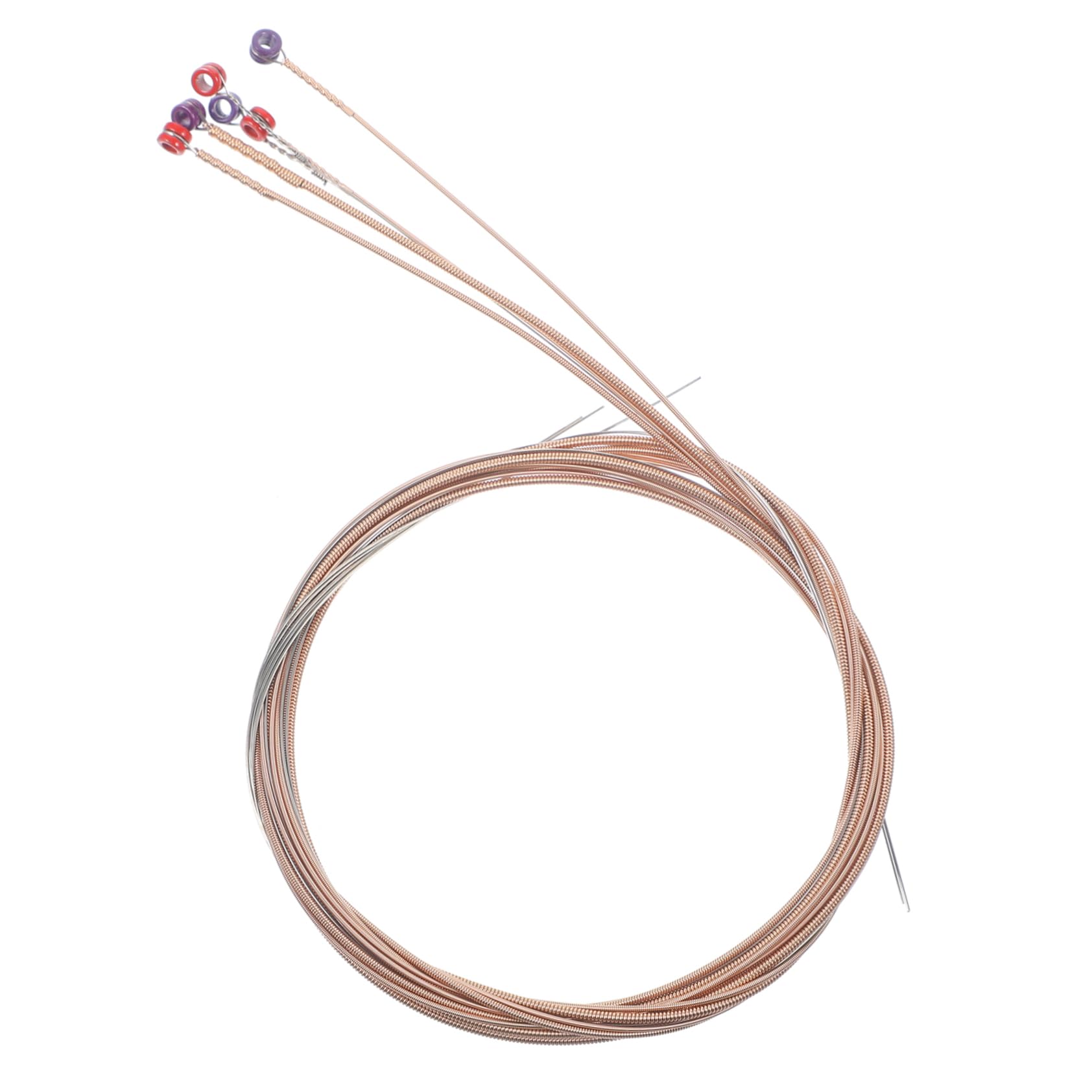 ibasenice 30pezzi Corde Per Chitarra Folk Per Chitarra Acustica Tono Luminoso e Sostenuto Per Musicisti e Appassionati