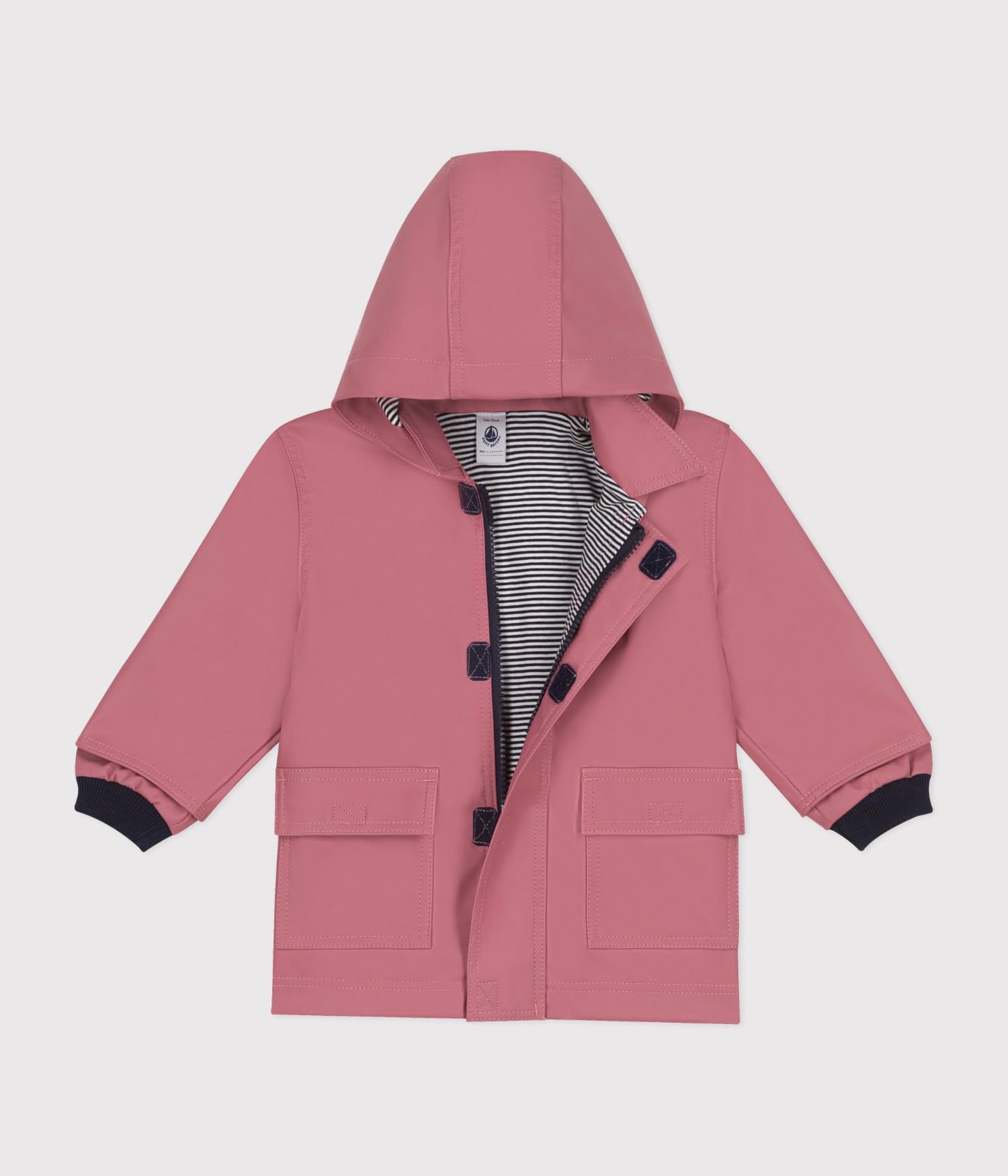 Petit Bateau Ciré Manches Longues Bébé Fille