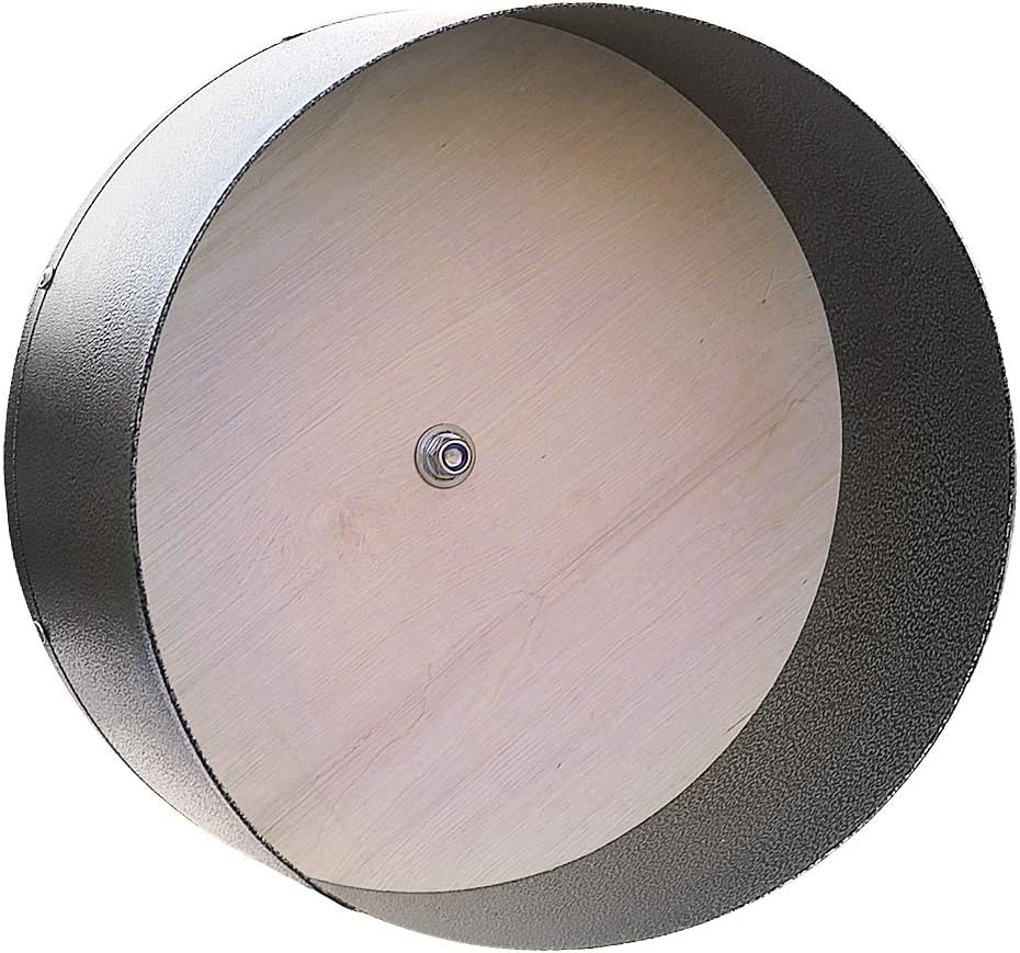 Spin Safe 15" Chinchilla and Other Small Animal Wheel by Felix & Fido- Heavy Duty- Super Quiet Ball Bearing System- No Plastic & No…