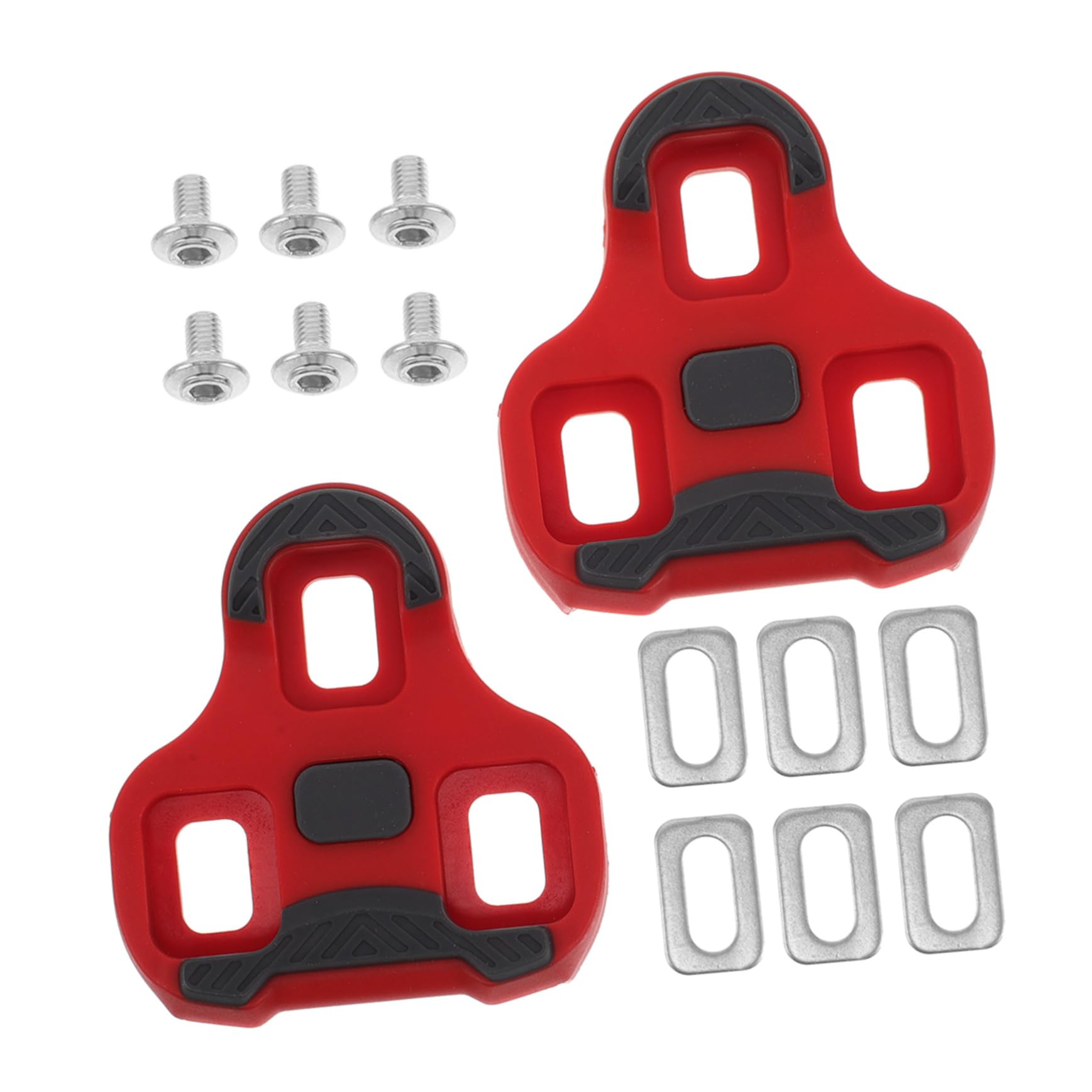 BESTonZON 1 Pair Cleats for Road and Mountain Durable TPU Slip Bicycle Pedal Parts for Enhanced Riding Performance and Secure Connection During Outdoor Cycling