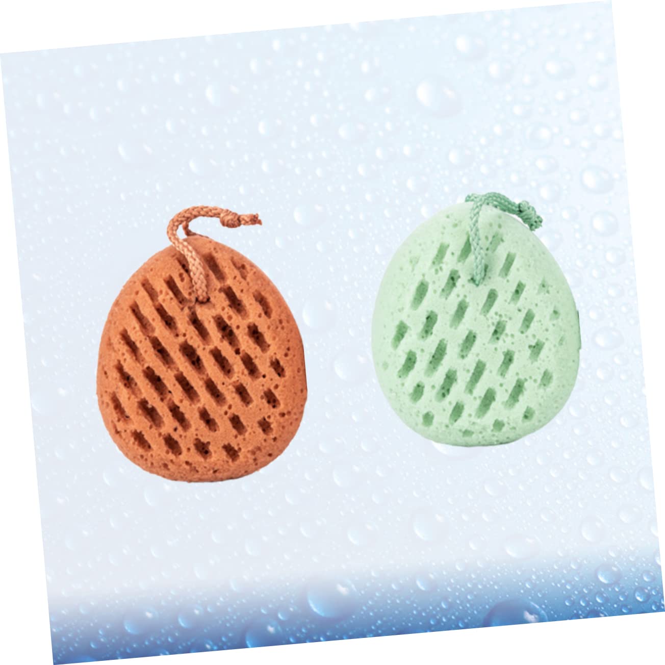 Angoily 6pezzi Scrubber Per Schiena Esfoliante Spugna Strumento Per Per Liscia Random Per Uso Domestico e Viaggi