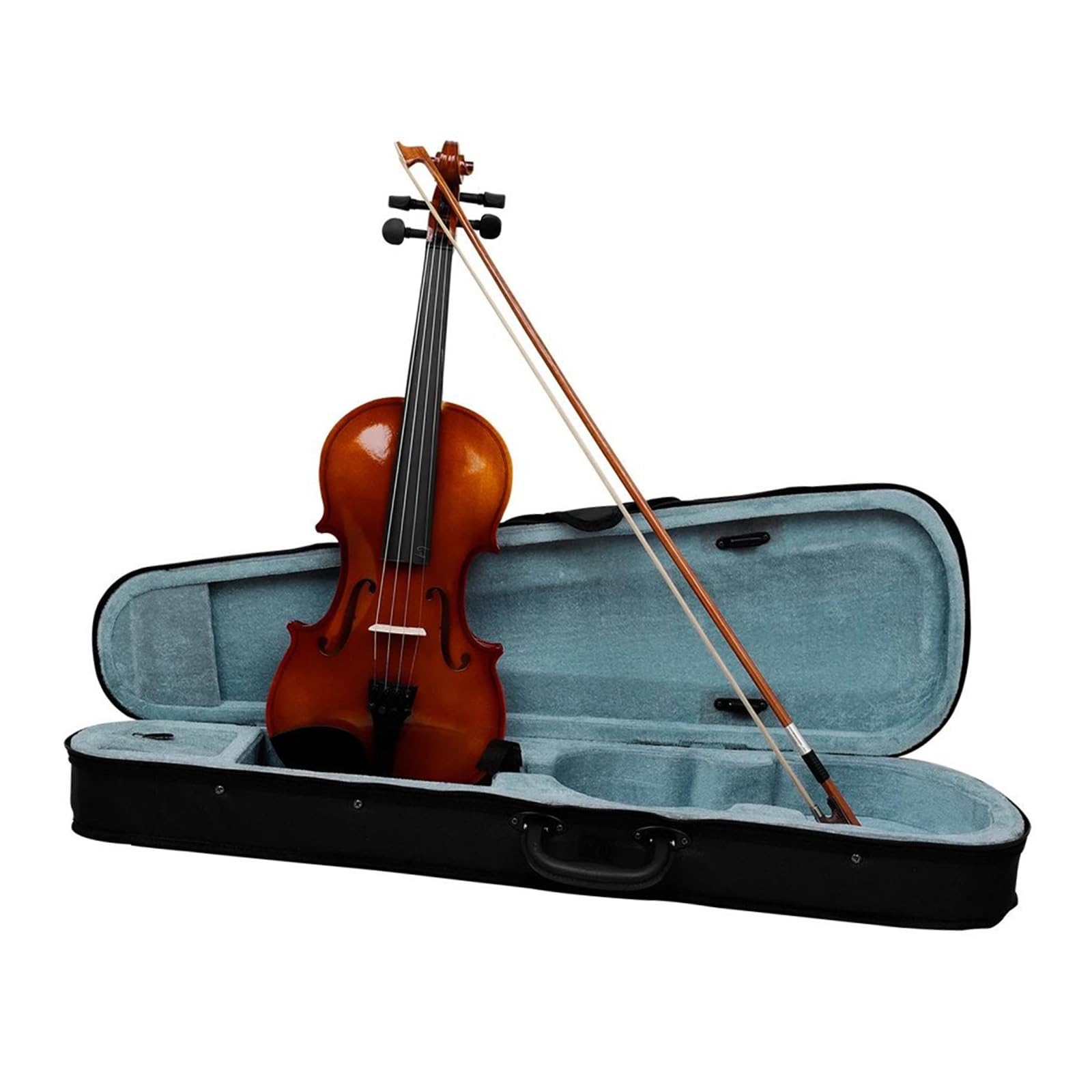 Skrzypce Akustyczne Klasyczne W Rozmiarze 4/4 Skrzypce Profesjonalne | Zawiera etui i zestaw akcesoriów(Violin)