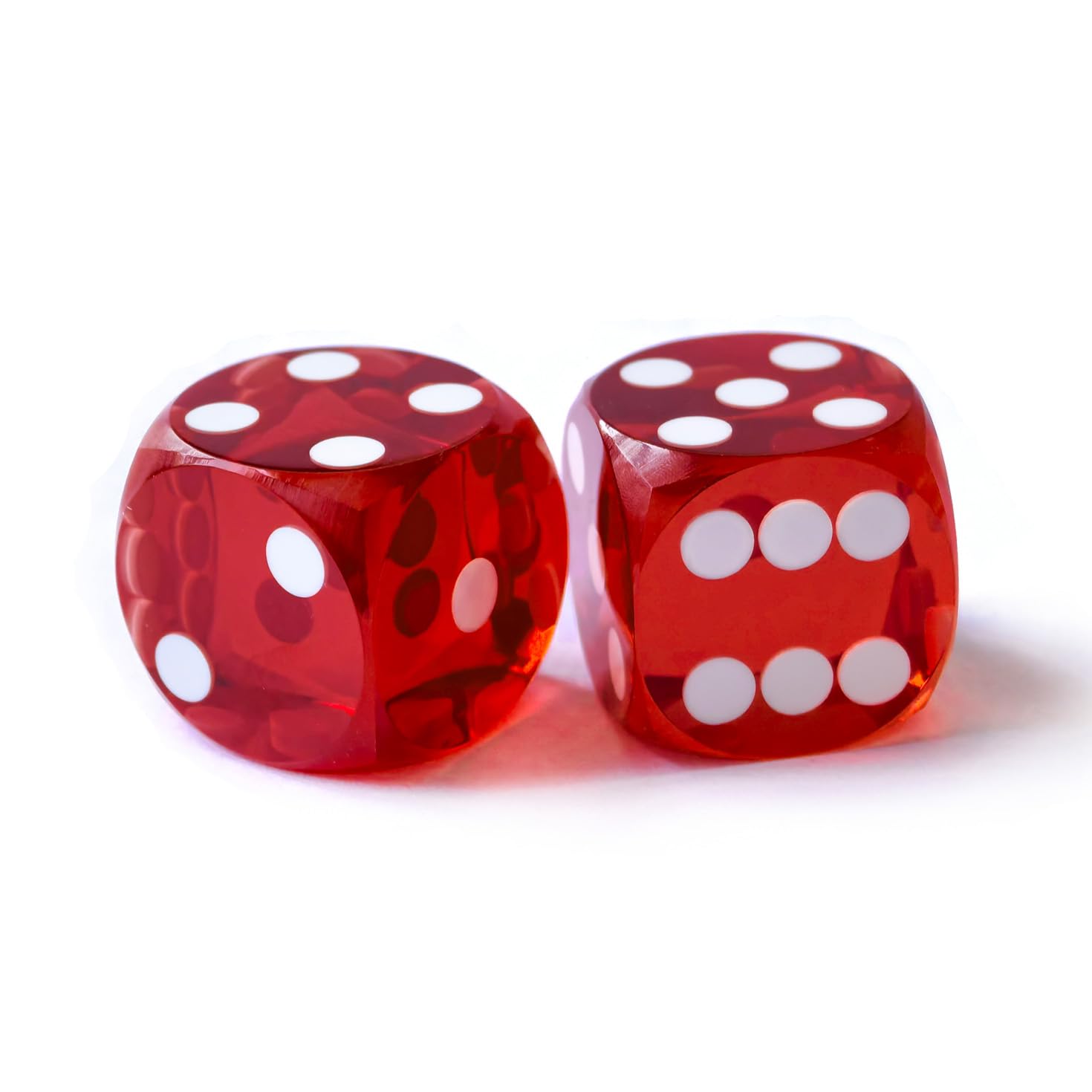 Bescon Professional Precision Casino Dice Round Corner 5/8" (16mm) with Beveled Corner, Without Serial Number — image 1