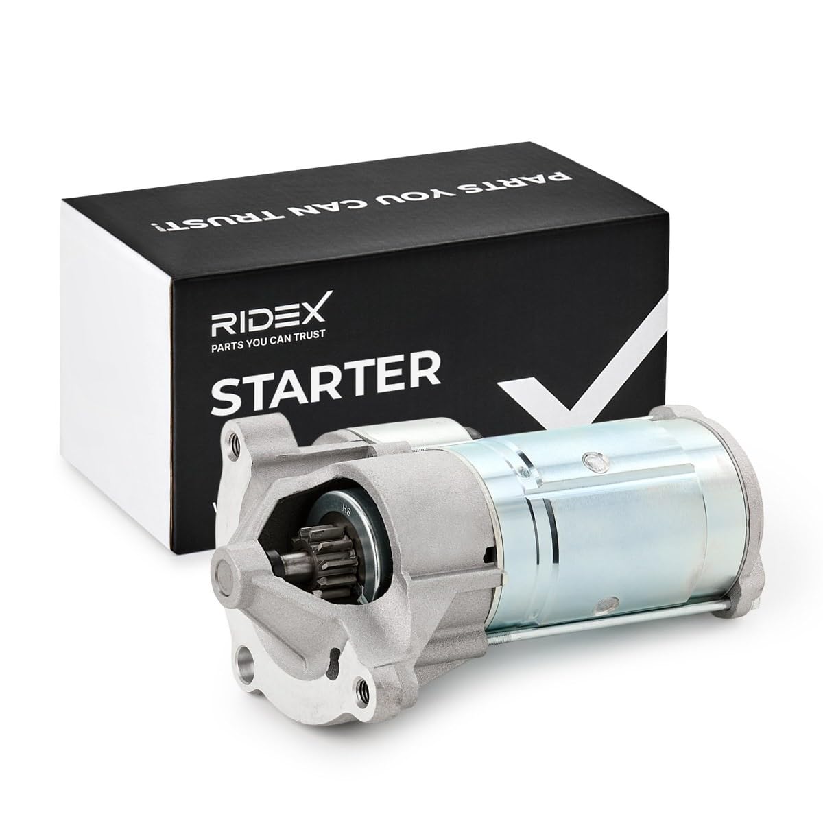 RIDEX 2S0012 Démarreur pour voiture 12V, 1,9KW, Compatible avec PEUGEOT 206 3/5 portes 2A/C 1638116180 5802EF 5802C3