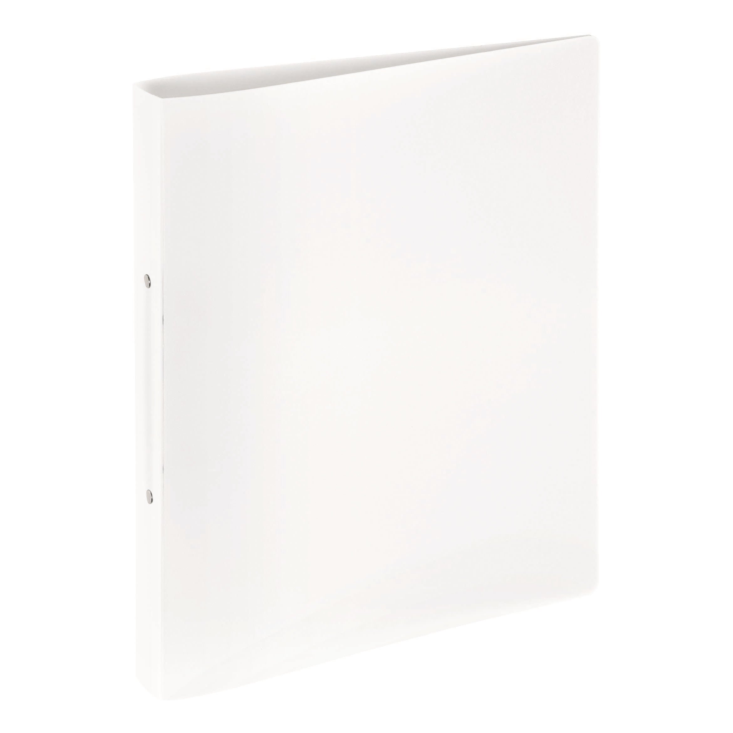 Pagna20900-02 Ring Binder A4 Polypropylene 2-Ring Mechanism 25 mm White