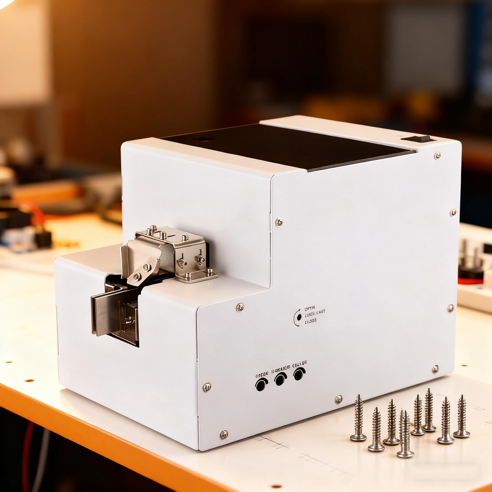 Macchina di conteggio delle viti di precisione, macchina automatica per organizzare le viti, alimentatore per viti di dimensioni 1-6 mm, ideale per vari tipi di viti, efficiente e affidabile