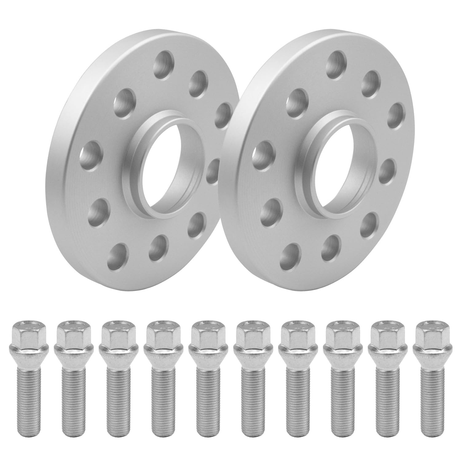 SCC Spurverbreiterungen Spurplatten 2x10mm 5x120-5x- 12124E-ABE-3 kompatibel mit BMW 1 2 3 4 5 6 7
