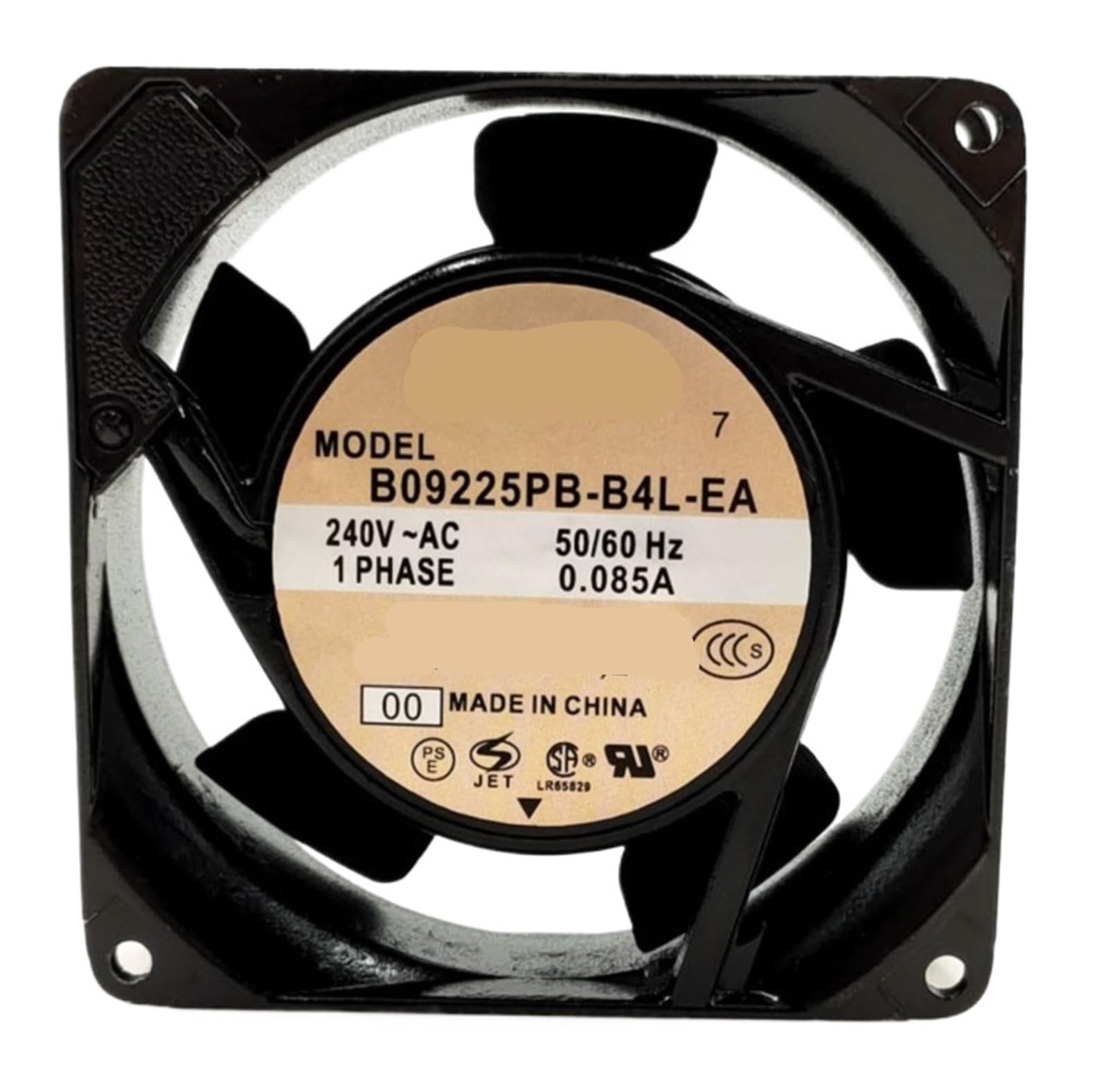 LZIKKGKI B09225PB-B4L-EA 9025 240V 0.085A Fan