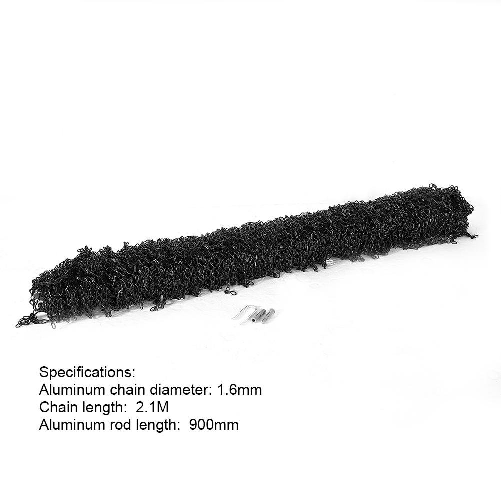 Aluminium kettinggordijn, kettinggordijn, deurgordijn, decoratief