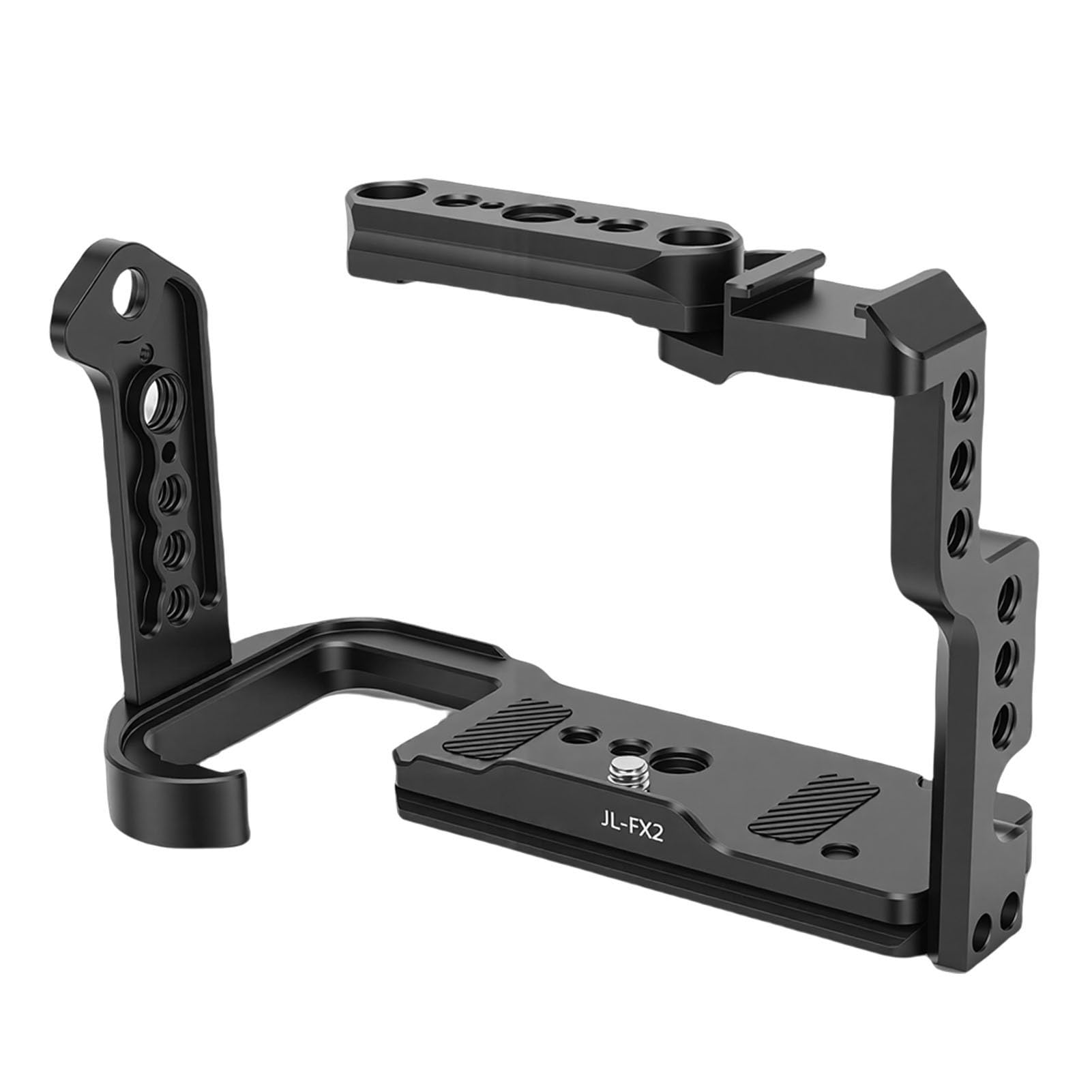 Jaula de Cámara de Metal con Diseño de Montaje Rápido para Cámara FX2, Placa de Liberación Rápida Estable, Ideal para Usuarios de Estabilizador RS2 RS3 RS4