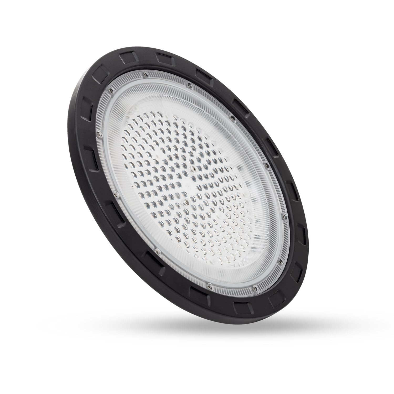 LEDKIA LIGHTING - Campana LED UFO 150W | 120lm/W | 18000lm | Design Slim per Interni/Esterni, Bianco Naturale 4000K, Alluminio
