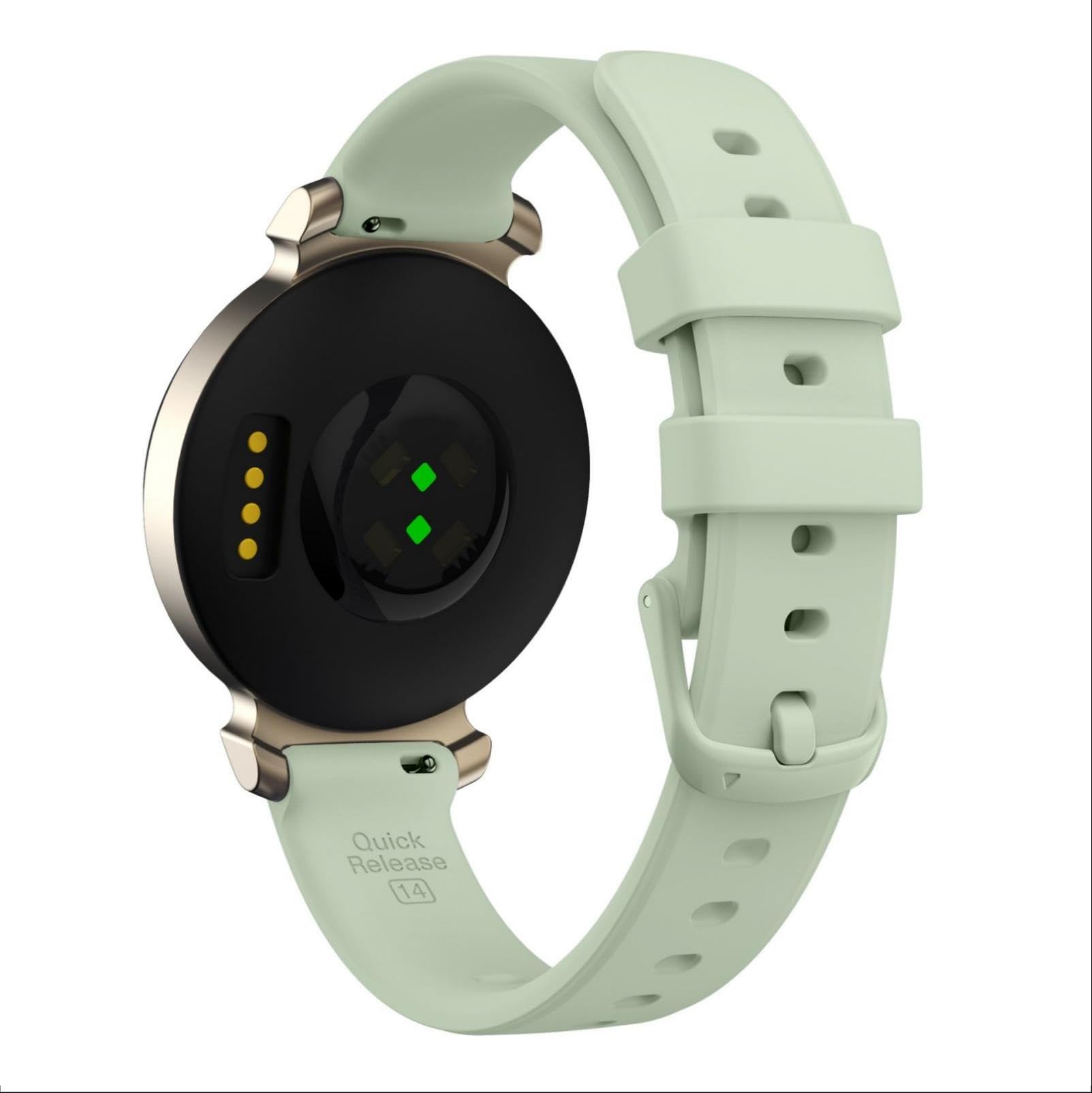 Silikon-Armband Für Garmin Lily – Ersatzband Wasserdicht, Bequem, In Grün