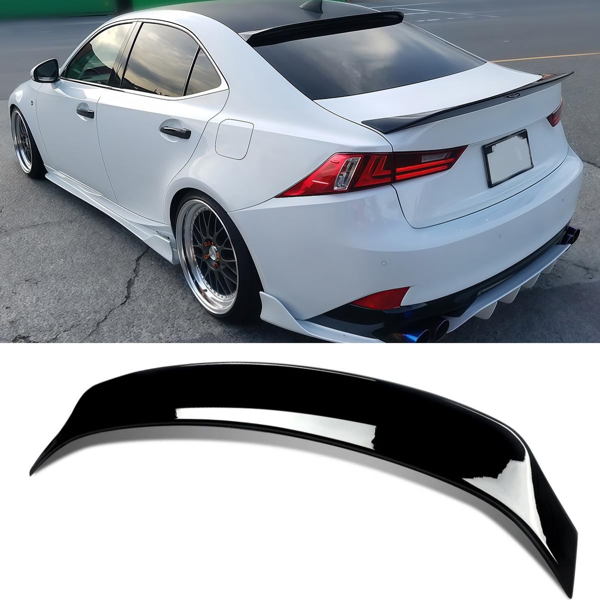 Amazon.com: WheelX Duckbill Rear Spoiler Compatible with 2014–2020