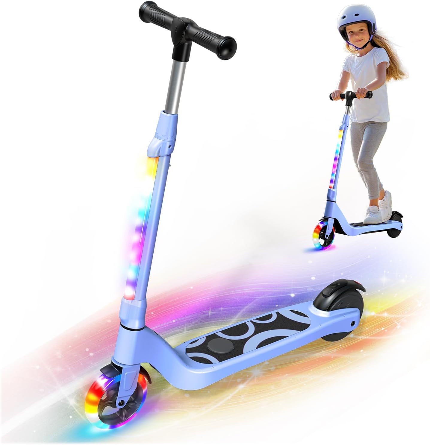 LIEAGLE Electric Scooter for Kids Ages 6-12