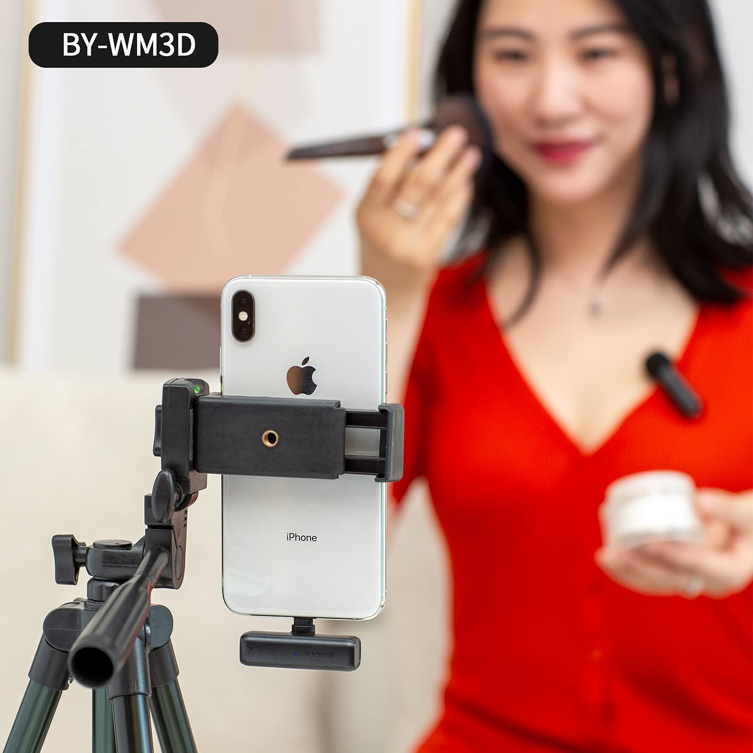 Amazon.co.jp: BOYA BY-WM3D Wireless Microphone, iPhoneライブ