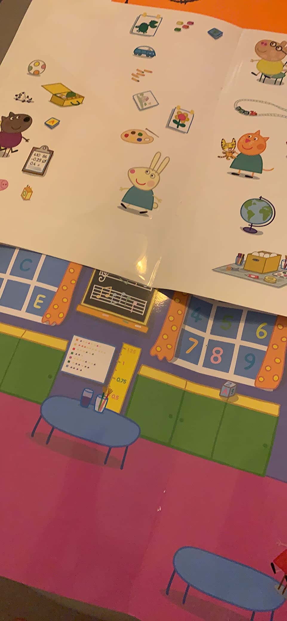 Libro Attacca Stacca Peppa Pig - Con Adesivi Riposizionabili, Edizione A Colori, Per Bambini - Foto 8