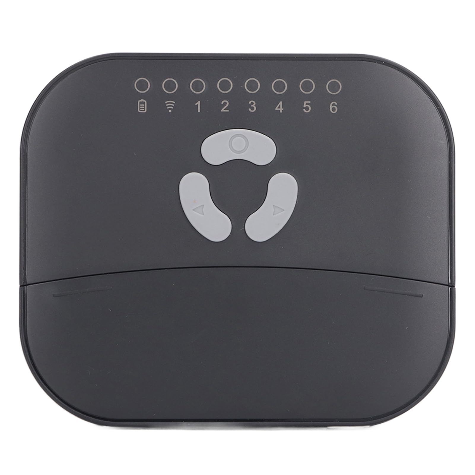 Controller per Irrigatore Intelligente ABS Timer Irrigazione Intelligente 6 Zone WiFi App 2.4G Controllo Remoto Programmazione Basata Meteo per Utenti di Irrigazione di Prato Giardino Cortile
