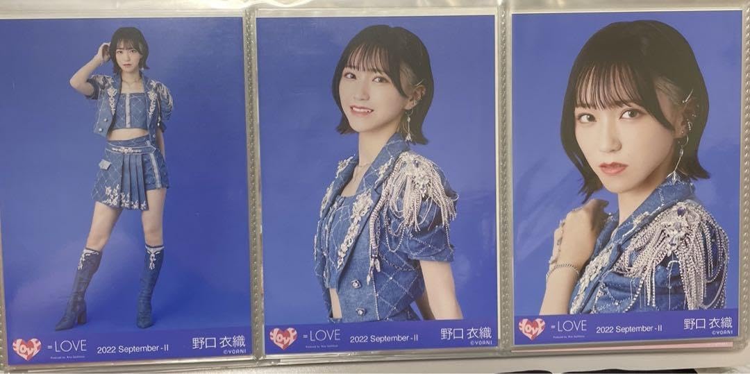 Amazon.co.jp: イコラブ =LOVE 野口衣織 生写真 コンプ Be selfish  